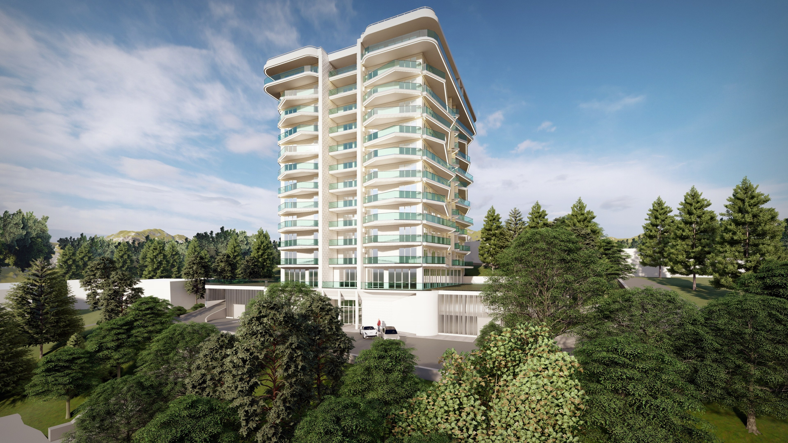 ЖК в г. Алупка. Александр Липатов архитектурный дизайн