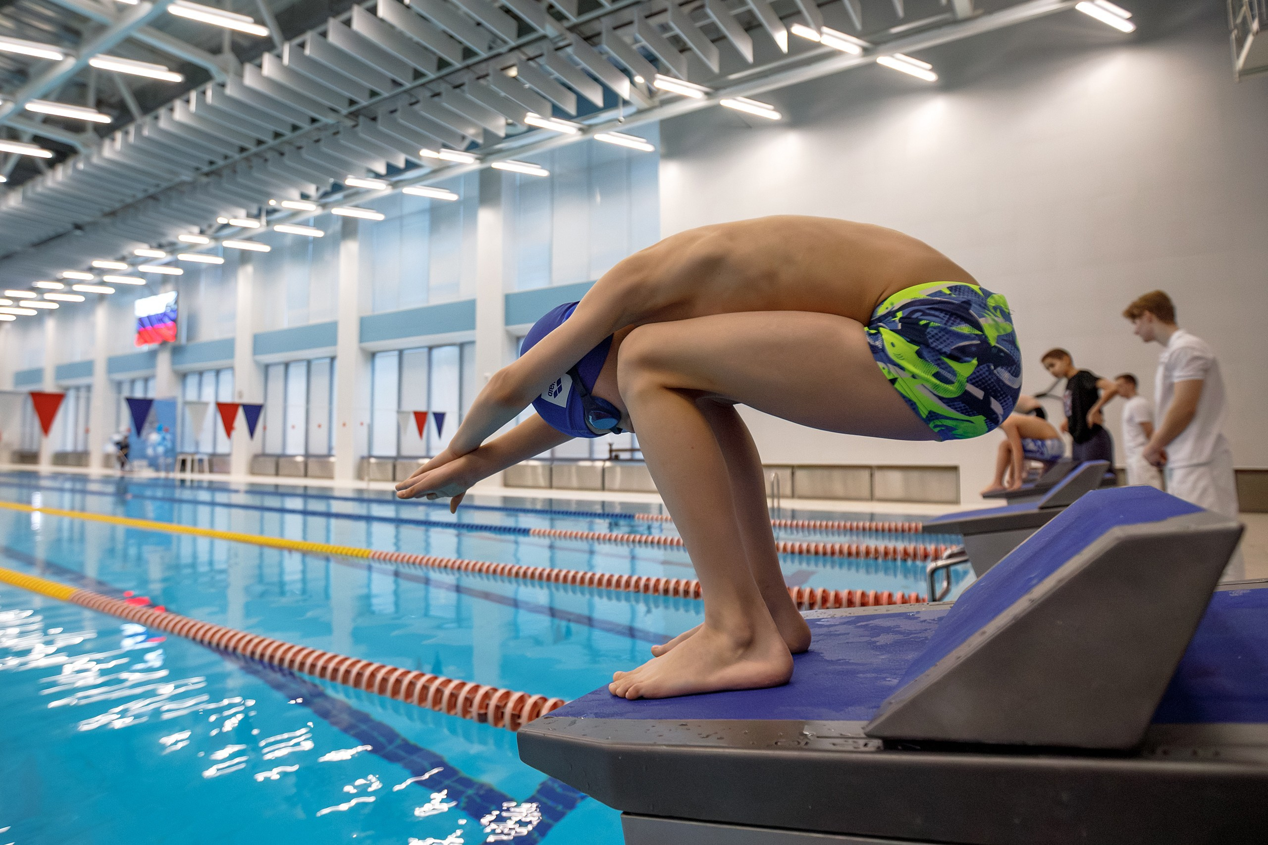 Фотосъемка съемка соревнований по плаванию