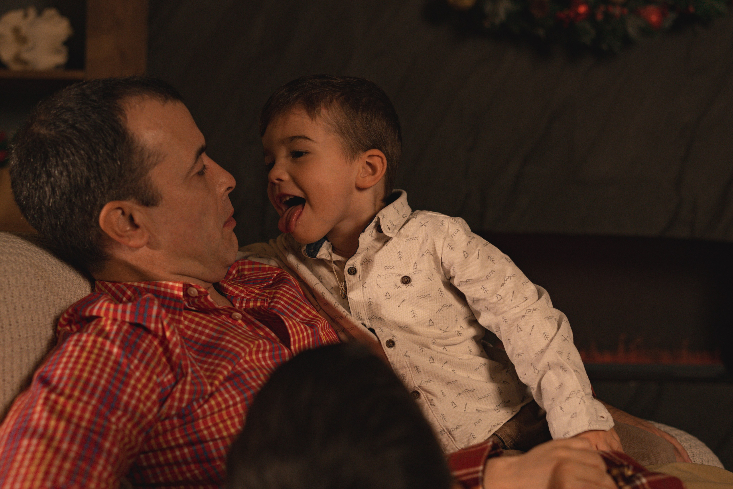 Новогодняя история большой прекрасной семьи Ирины. Семейный и портретный фотограф в Санкт-Петербурге Татьяна Гримоть