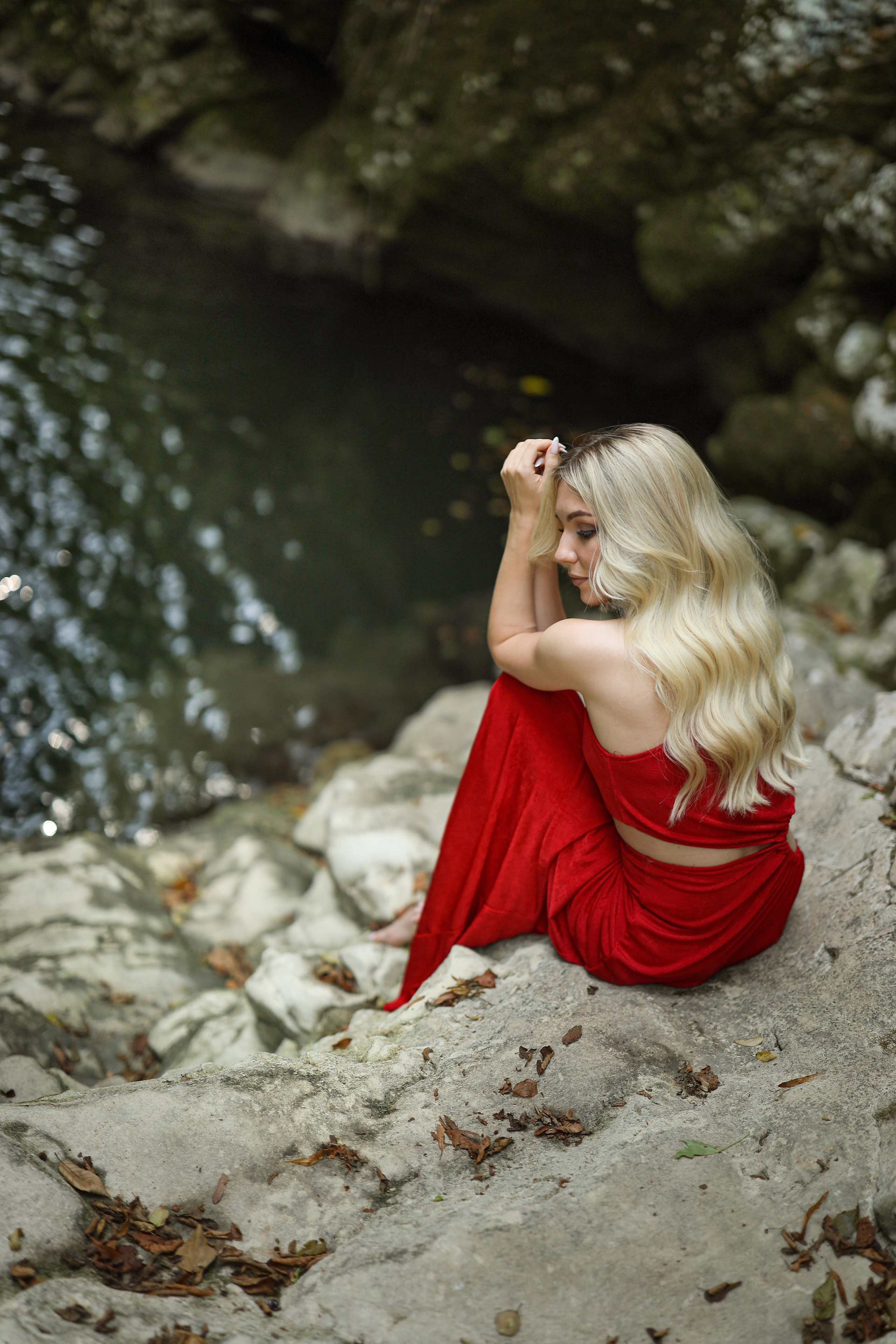 Фотосессия на Ольгинском водопаде для Ирины. Свадебный и семейный фотограф в Абхазии Жанна Соснина