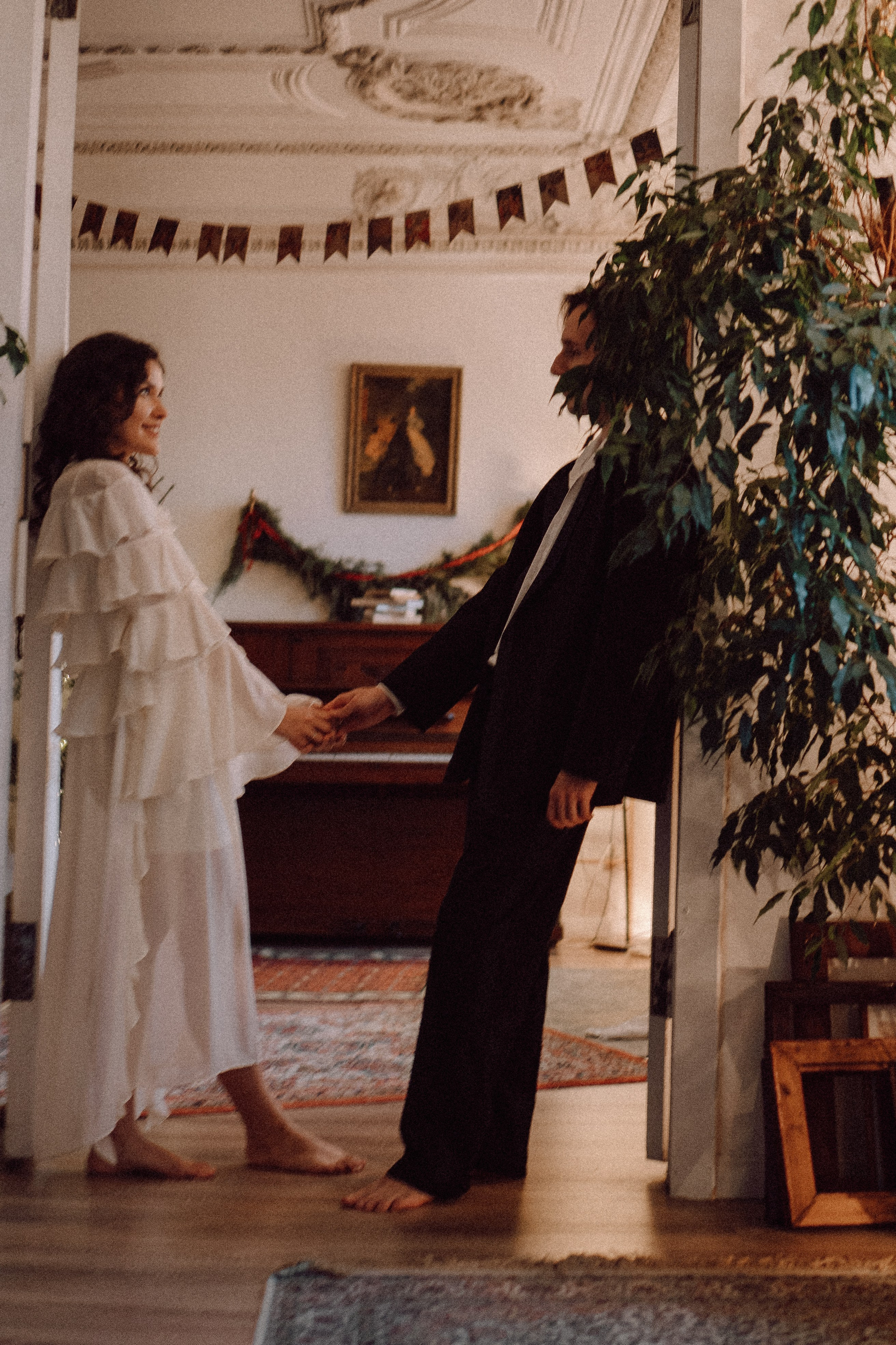 УТРО ЖЕНИХА И НЕВЕСТЫ В ФОТОСТУДИИ И ОСНОВНАЯ ФОТОСЕСИСИЯ ЗИМОЙ. Профессиональный фотограф, Санкт-Петербург — Виктория Богомолова