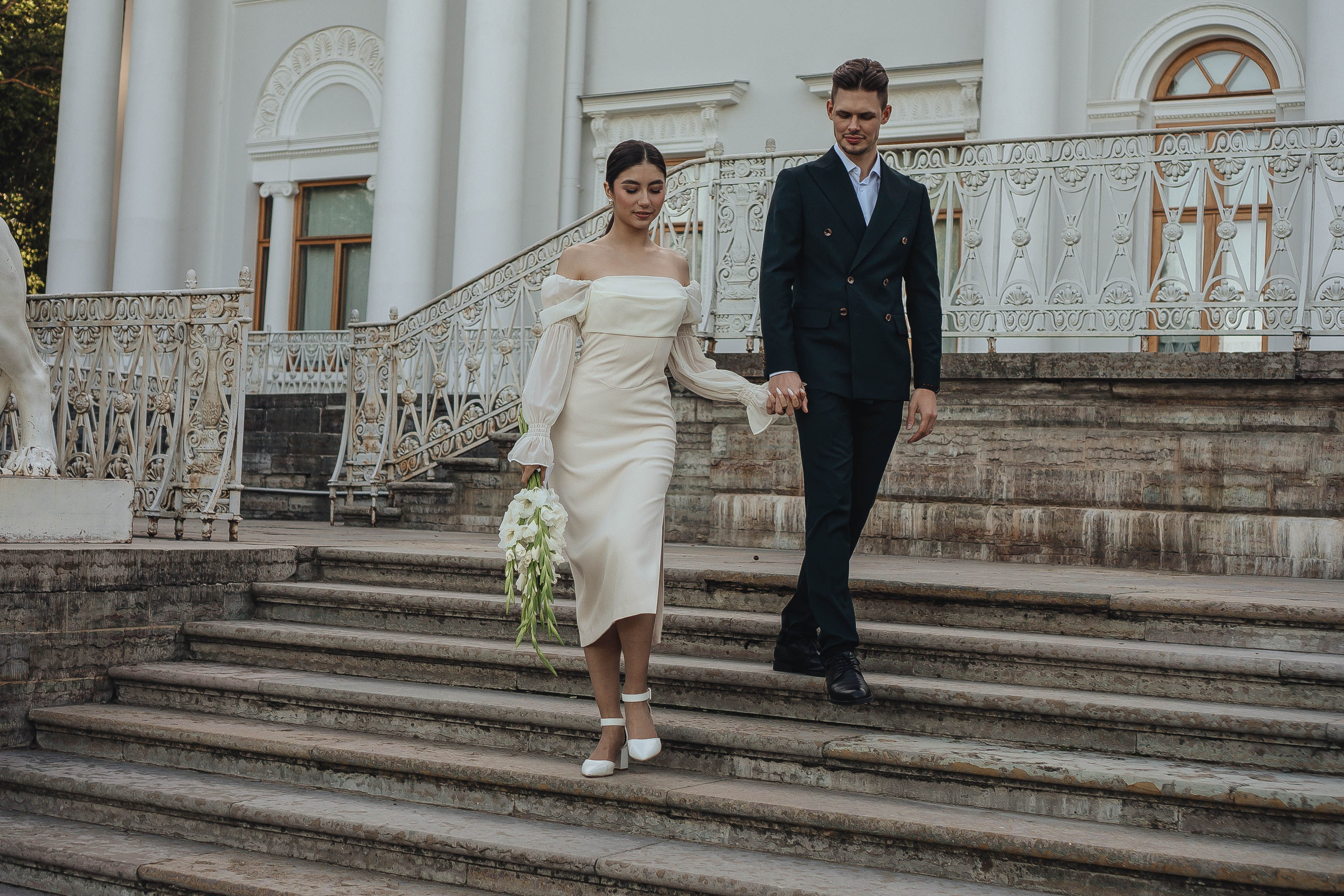 СВАДЕБНАЯ СЬЕМКА НА РАССВЕТЕ НА ЕЛАГИНОМ ОСТОРОВЕ. Профессиональный фотограф, Санкт-Петербург — Виктория Богомолова