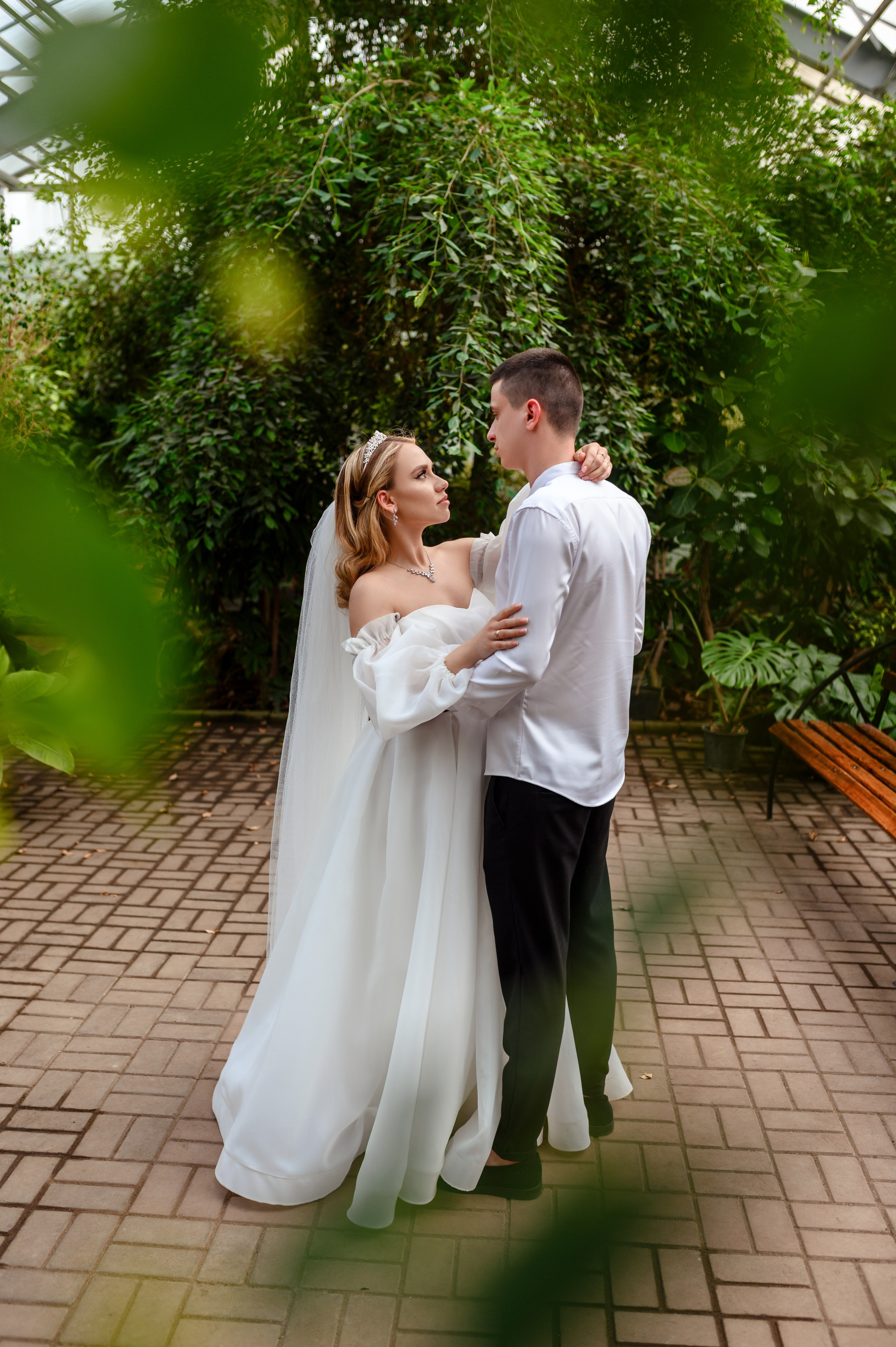 Свадебная фотосессия в фотостудии Аврора зал Эклипс. Семейный и свадебный фотограф в Донецке и Макеевке Дяченко Наталья