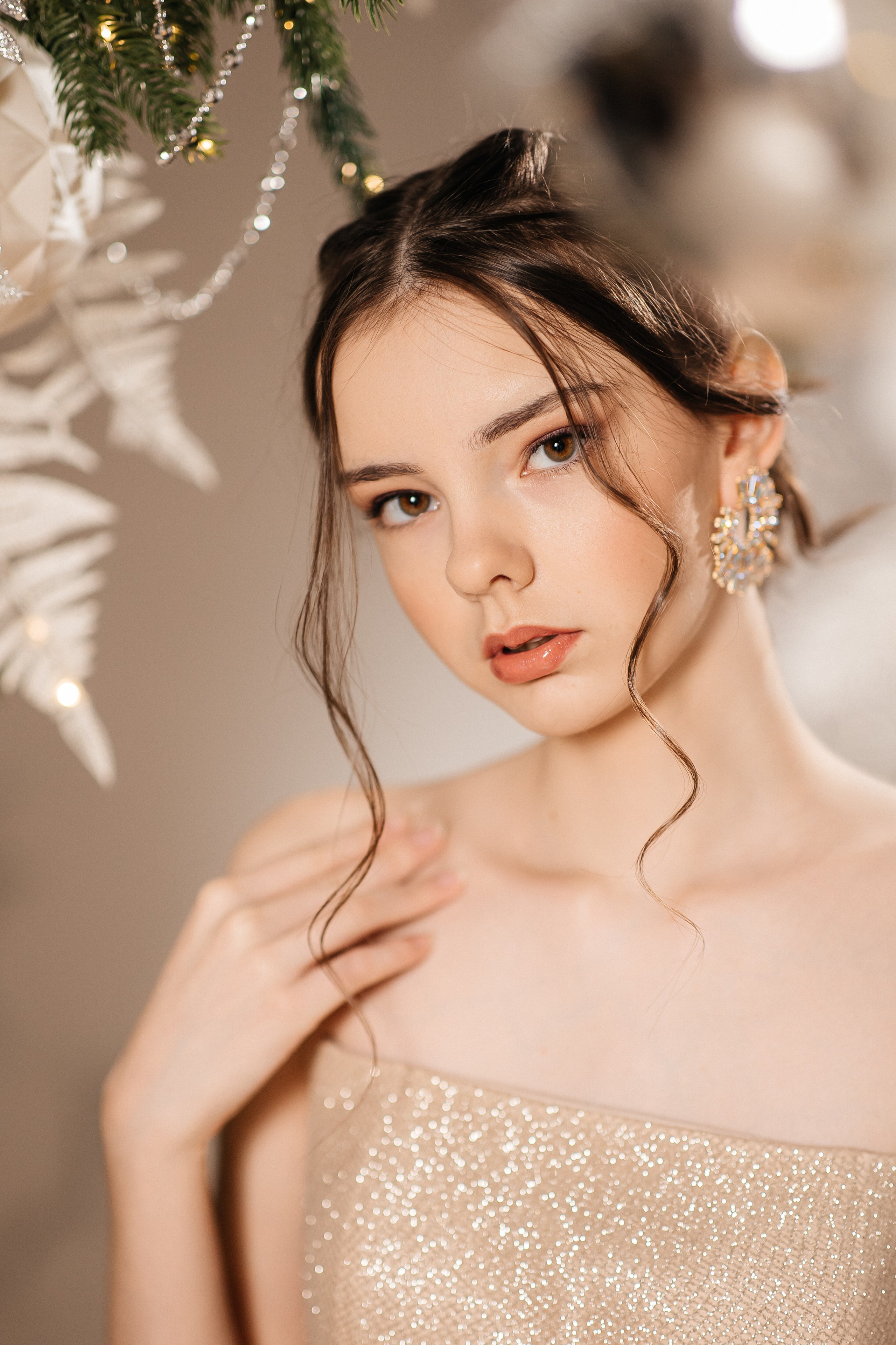 Индивидуальная 2х часовая новогодняя съемка для Анастасии. Портретный фотограф Юлия Красноперова в Барнауле/Заринске