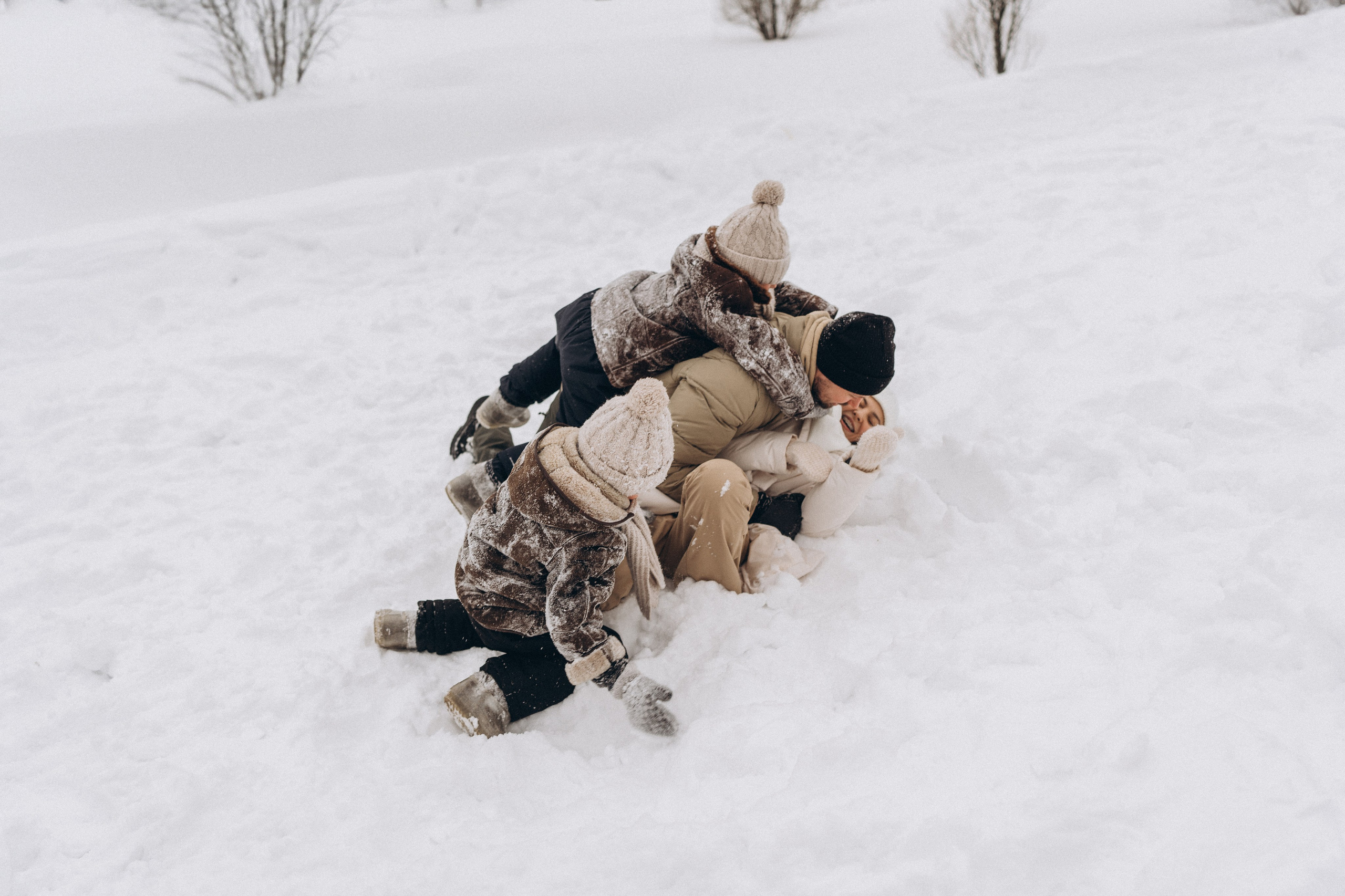 Зимняя семейная фотосессия. Детский, семейный и ньюборн фотограф в Москве Юлия Шуарт