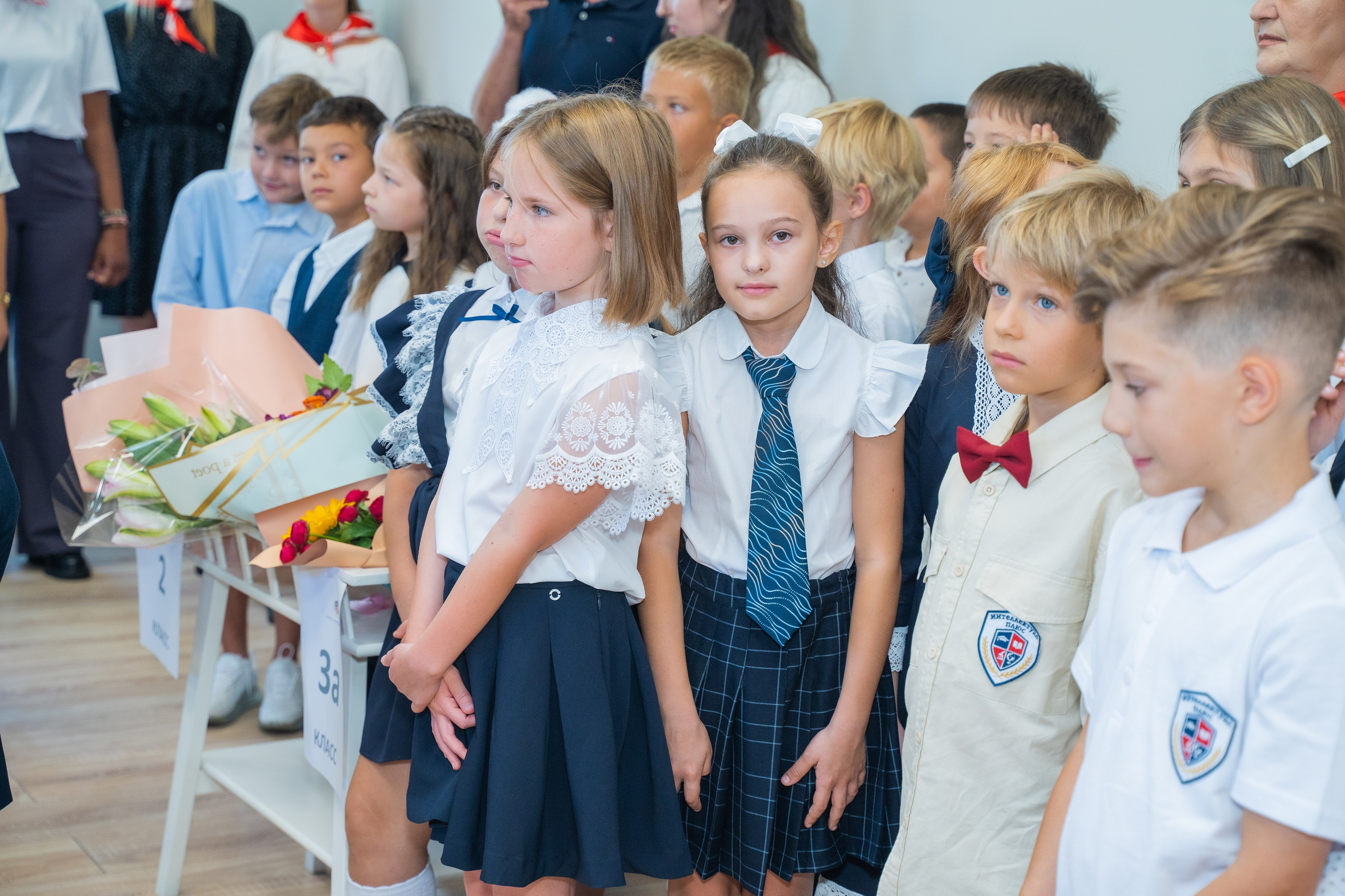 1 сентября в частной школе