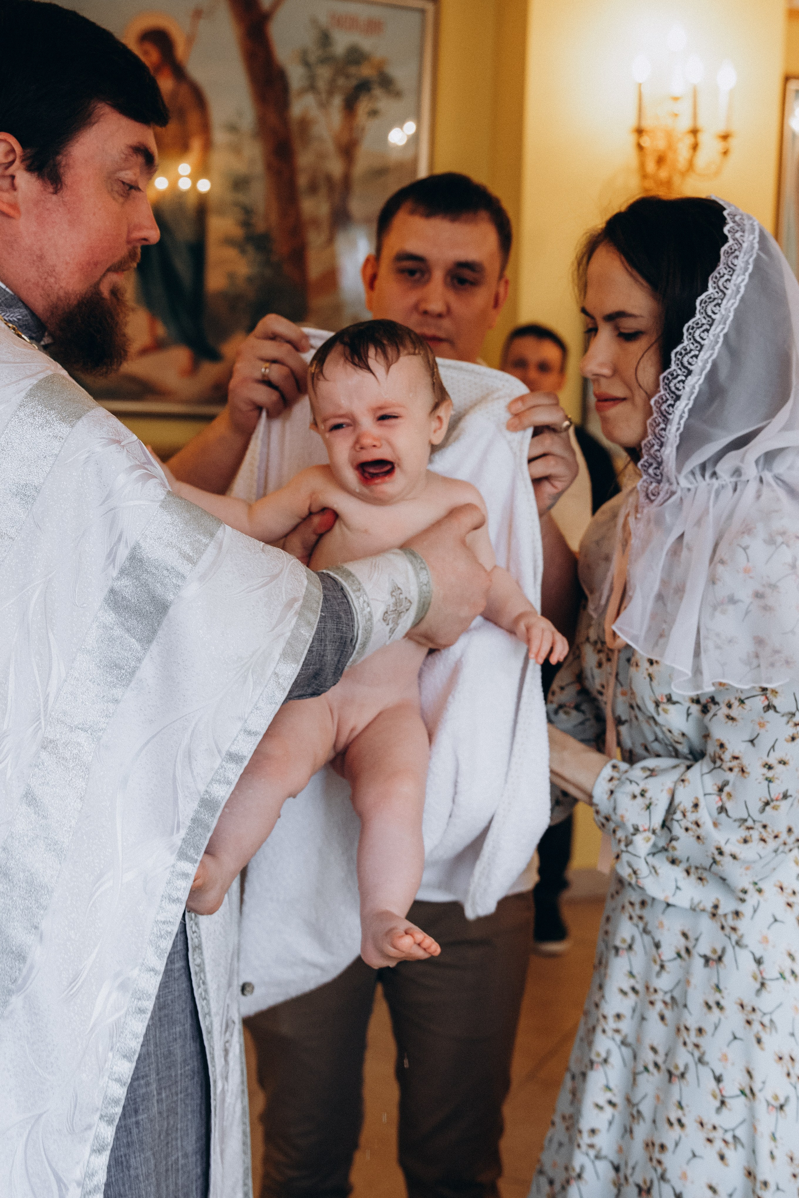 Крестины Вероники. Семейный фотограф документалист в Пензе Лопатинская Татья