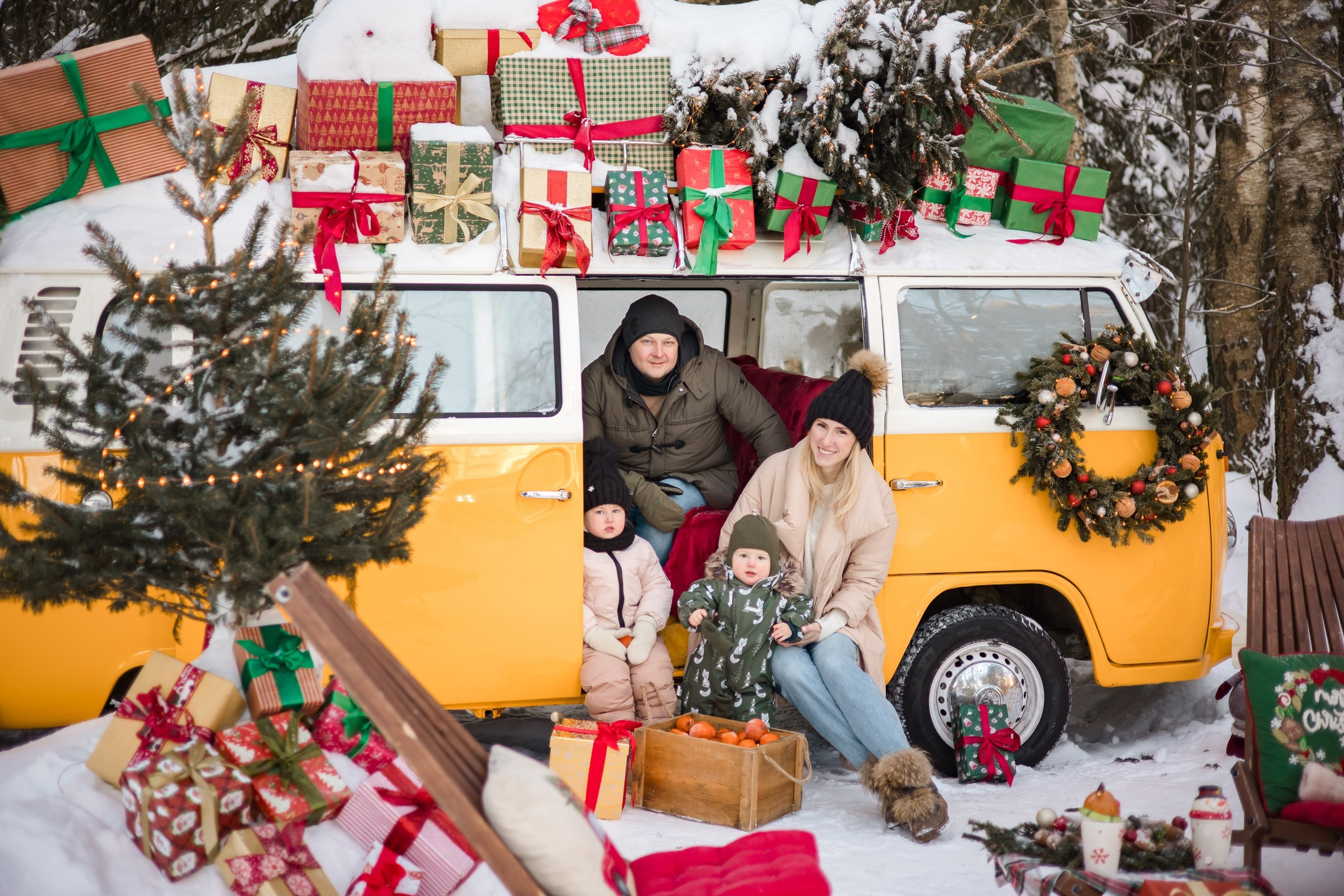 Татьяна, Павел, Даша и Даня. Фотограф Печерская Анастасия