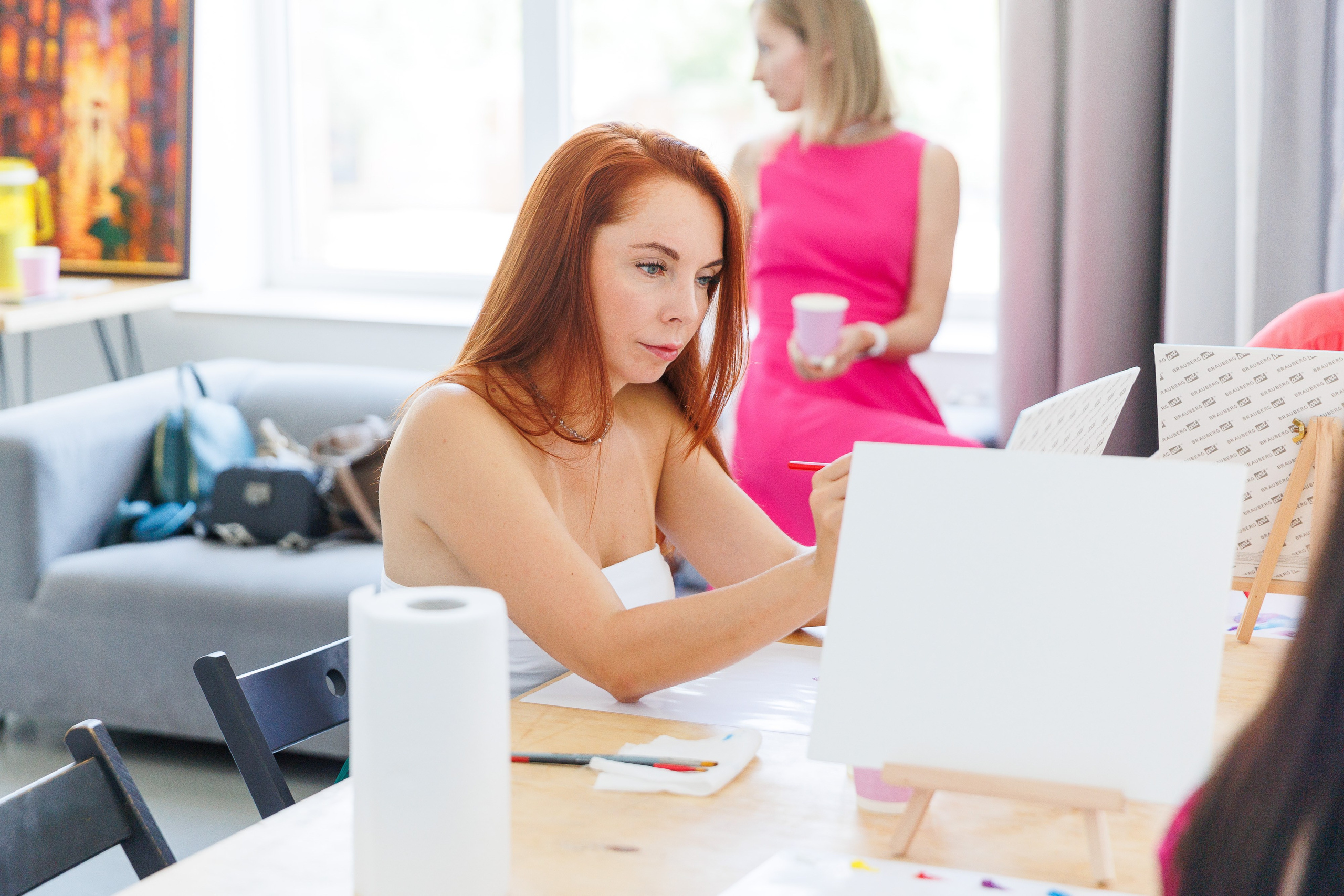 Девичник. МК по живописи. Фотограф Шейдаев Эмин г. Волгоград