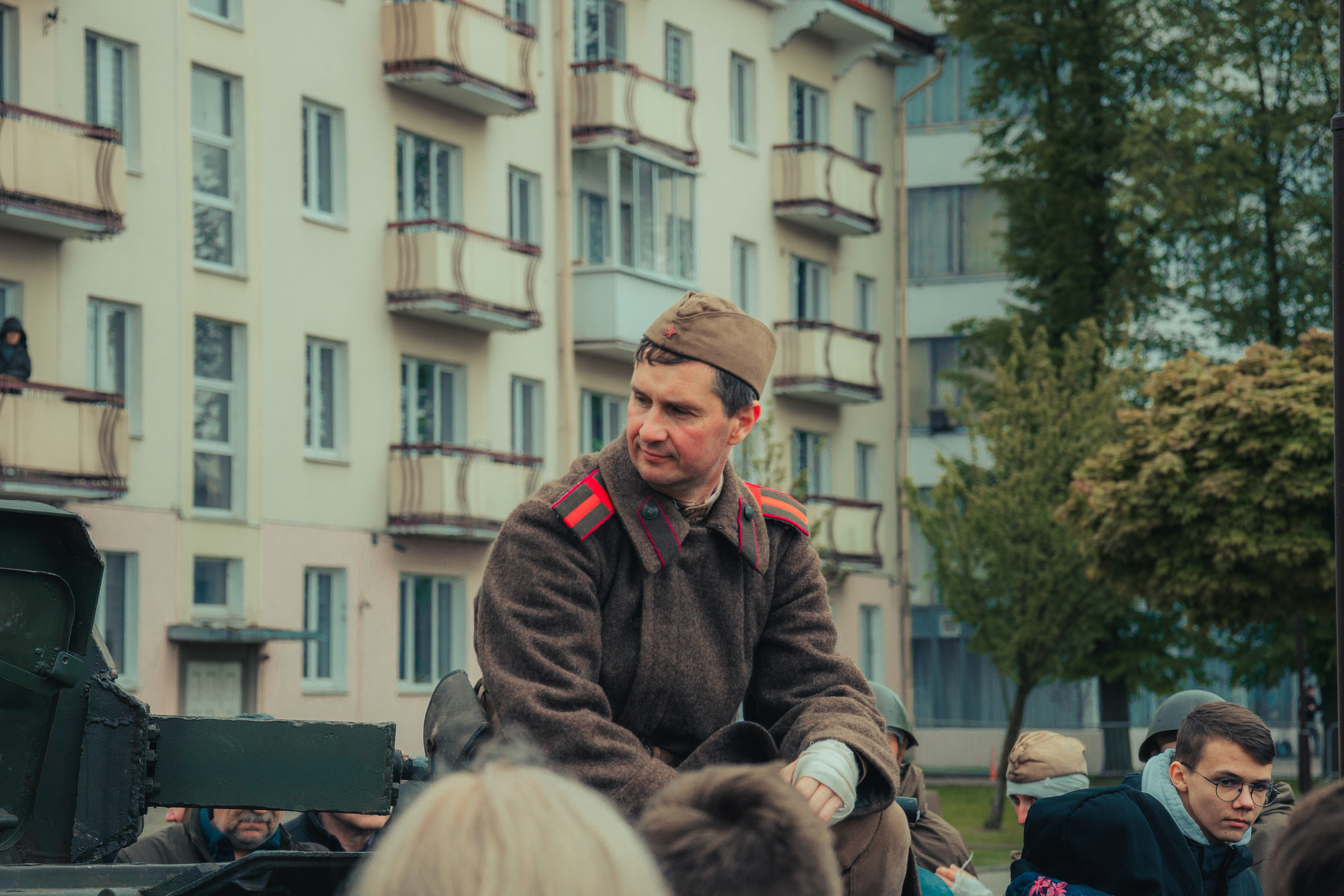 Реконструкция взятия рейхстага. Photographer Vladislav Voronovich