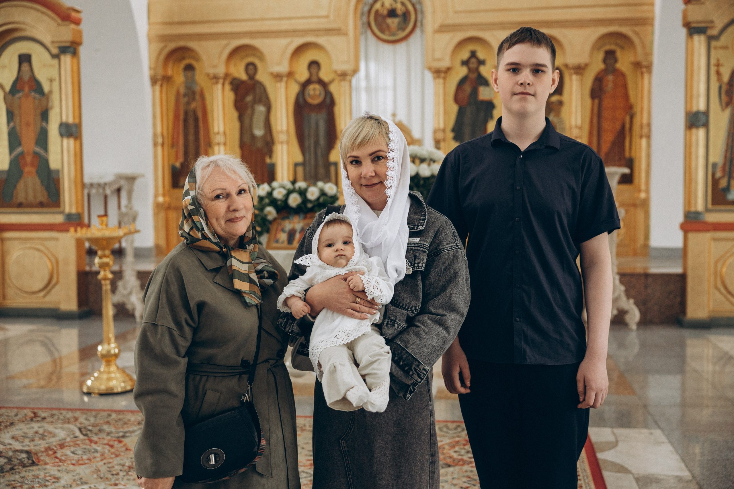Крещение Анисии. Свадебный, семейный фотограф в Иркутске Светлана Макаричева