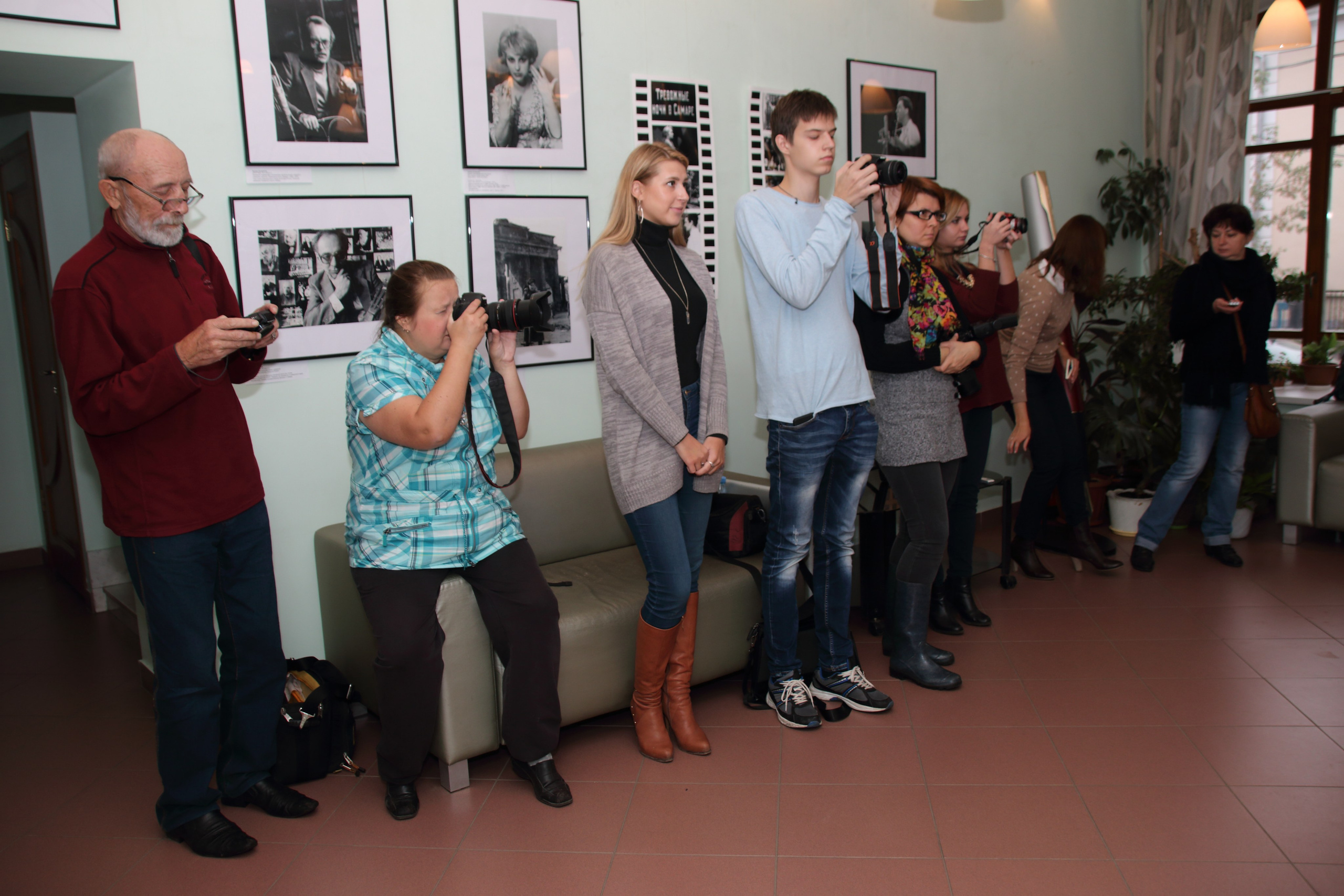 27.09.2016 Выставка «Всё о кино». Фотообъединение Самарского областного отделения Союза журналистов России
