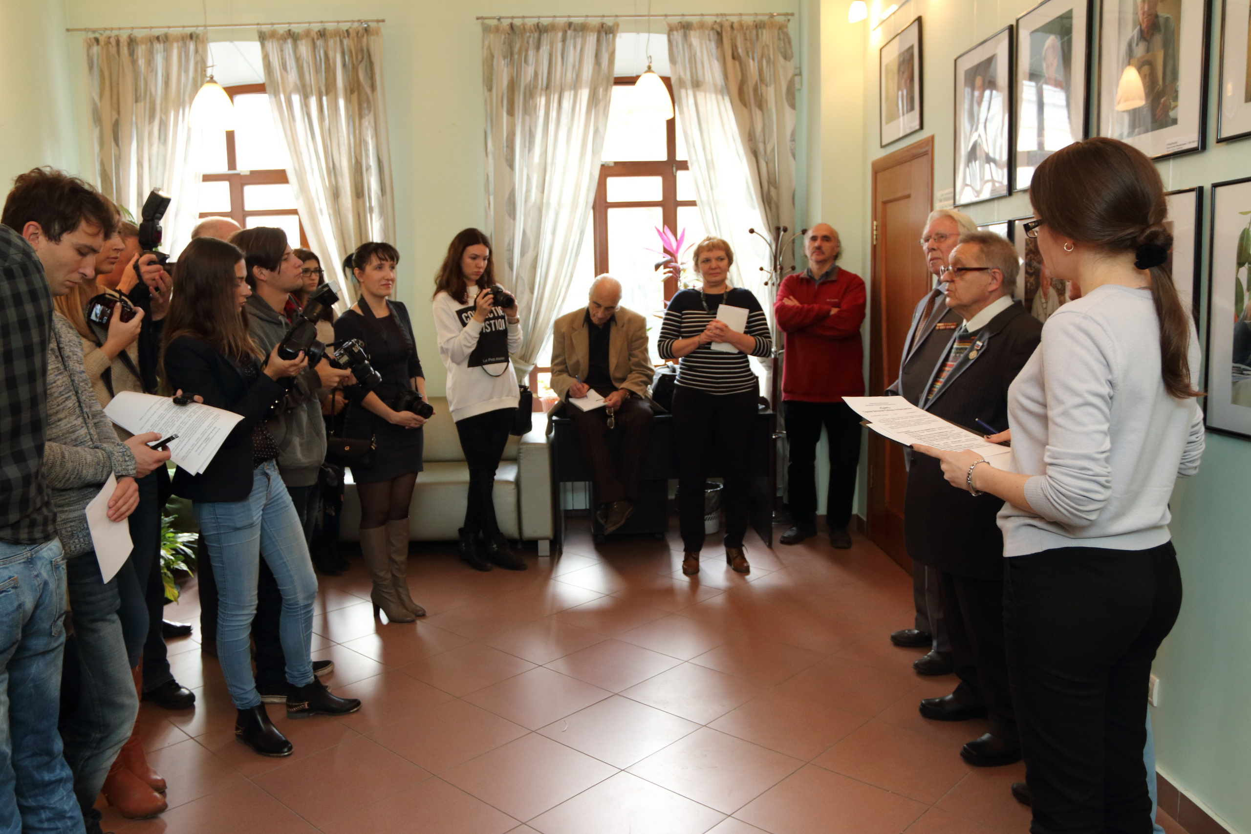 20.10.2015 Фотопроект «Память. Героям Великой Победы посвящается». Фотообъединение Самарского областного отделения Союза журналистов России