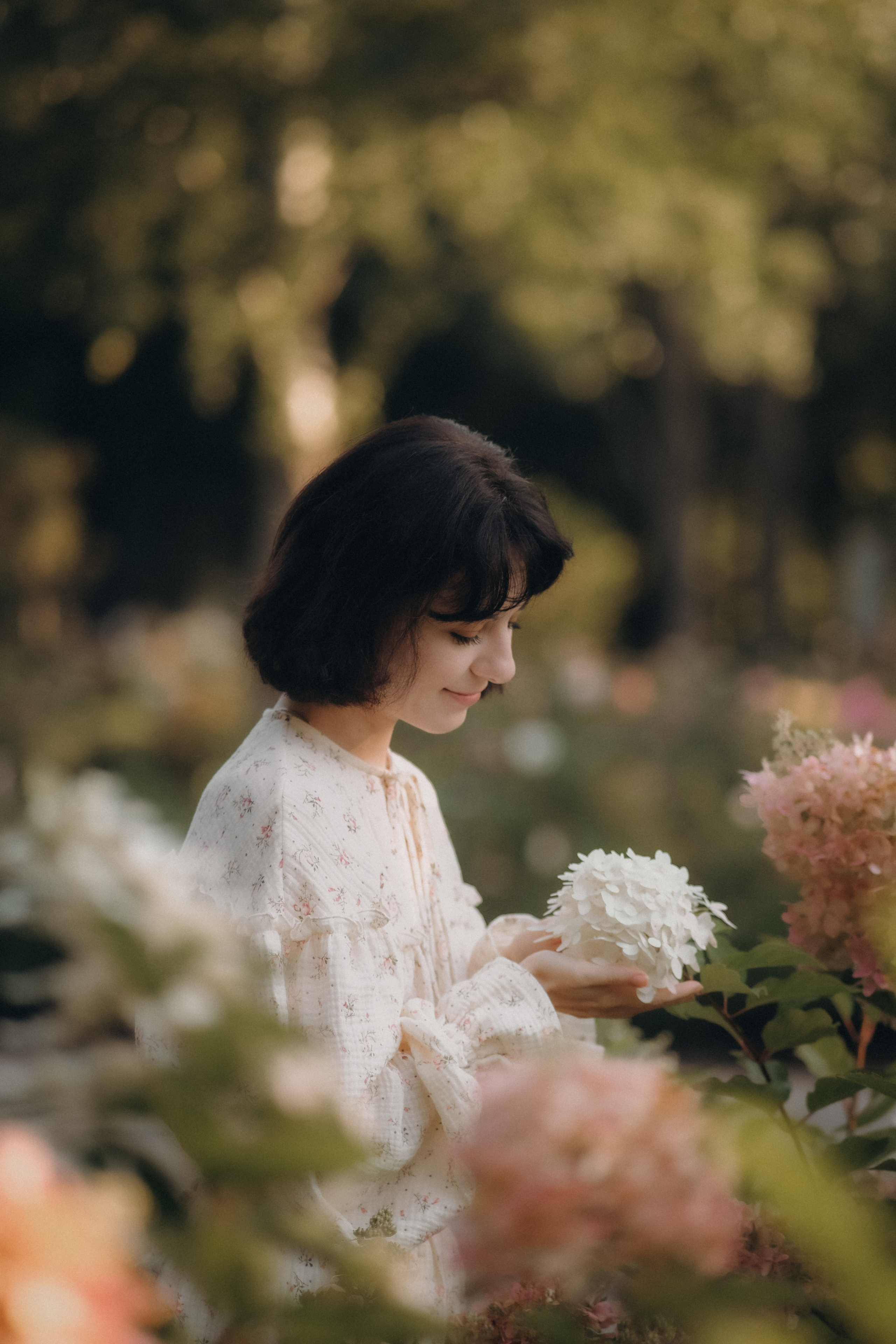 Утро в гортензиях. Свадебный и семейный фотограф в Москве Инника Кетлер