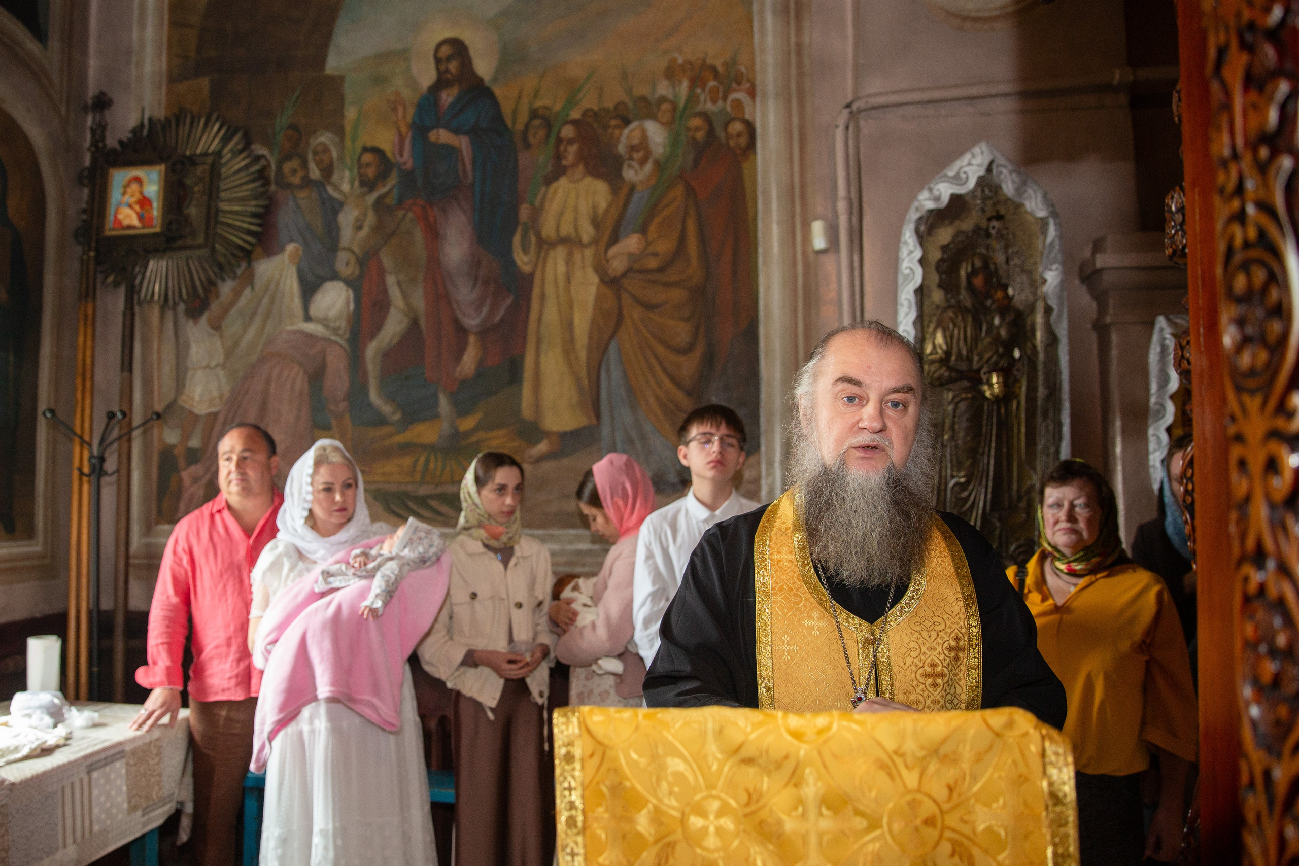 Крестины Василисы. Детский и школьный фотограф