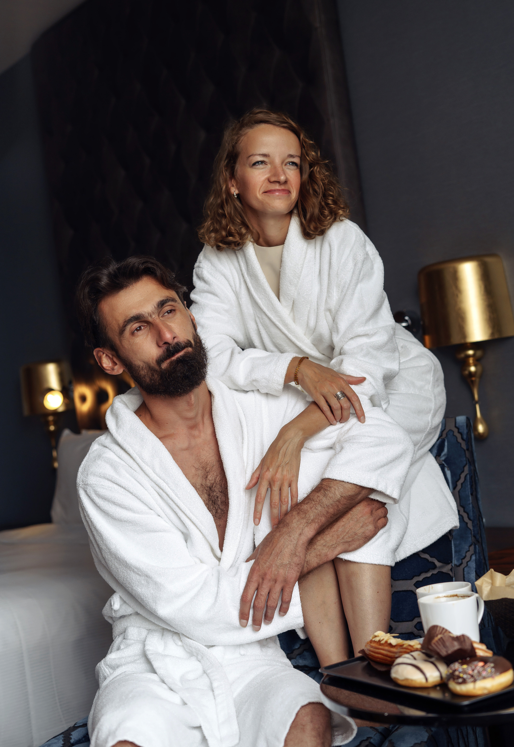 Круасанно-кофейное утро в Hilton. Свадебный фотограф в СПб Сергей Малиновский