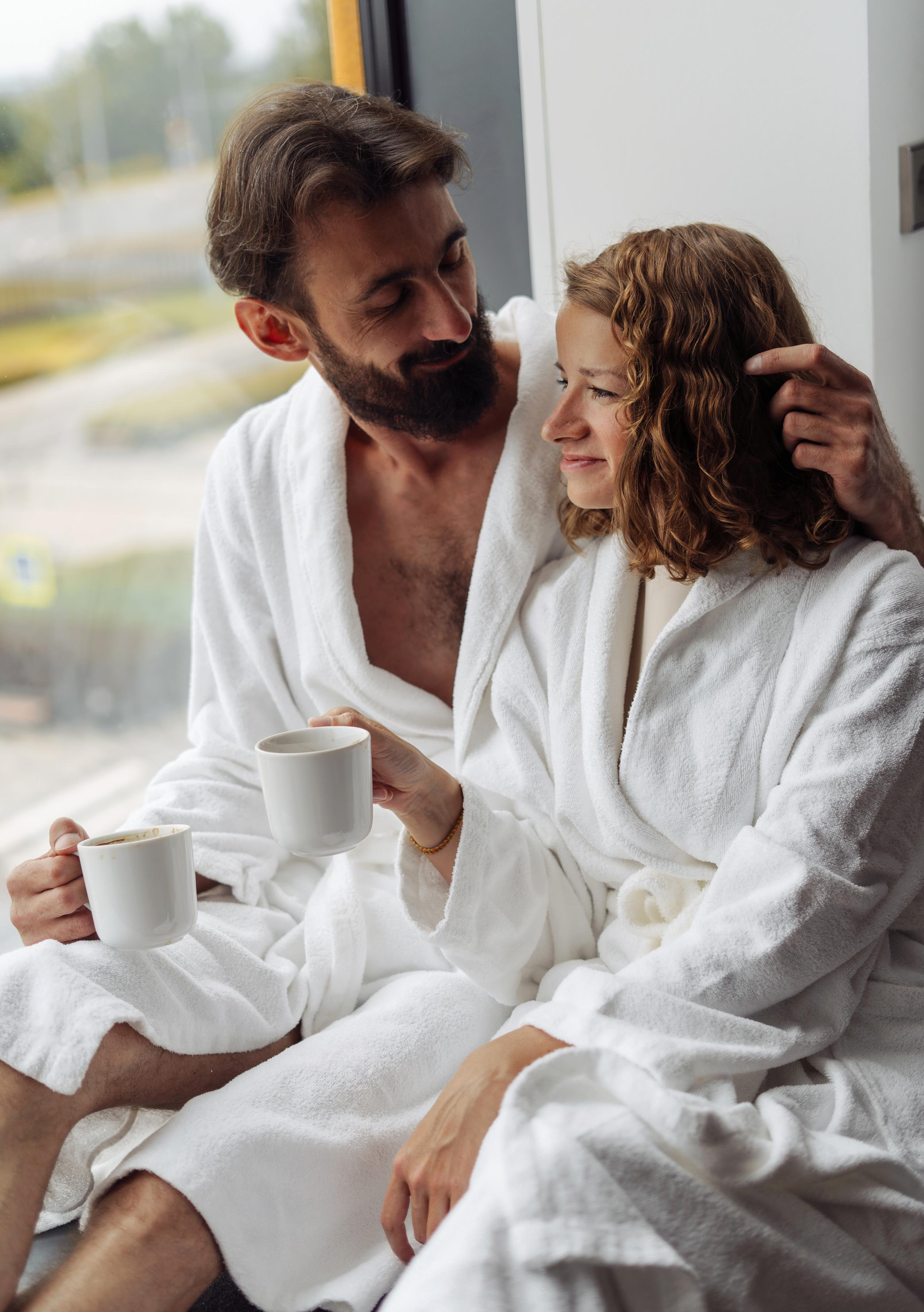 Круасанно-кофейное утро в Hilton. Свадебный фотограф в СПб Сергей Малиновский