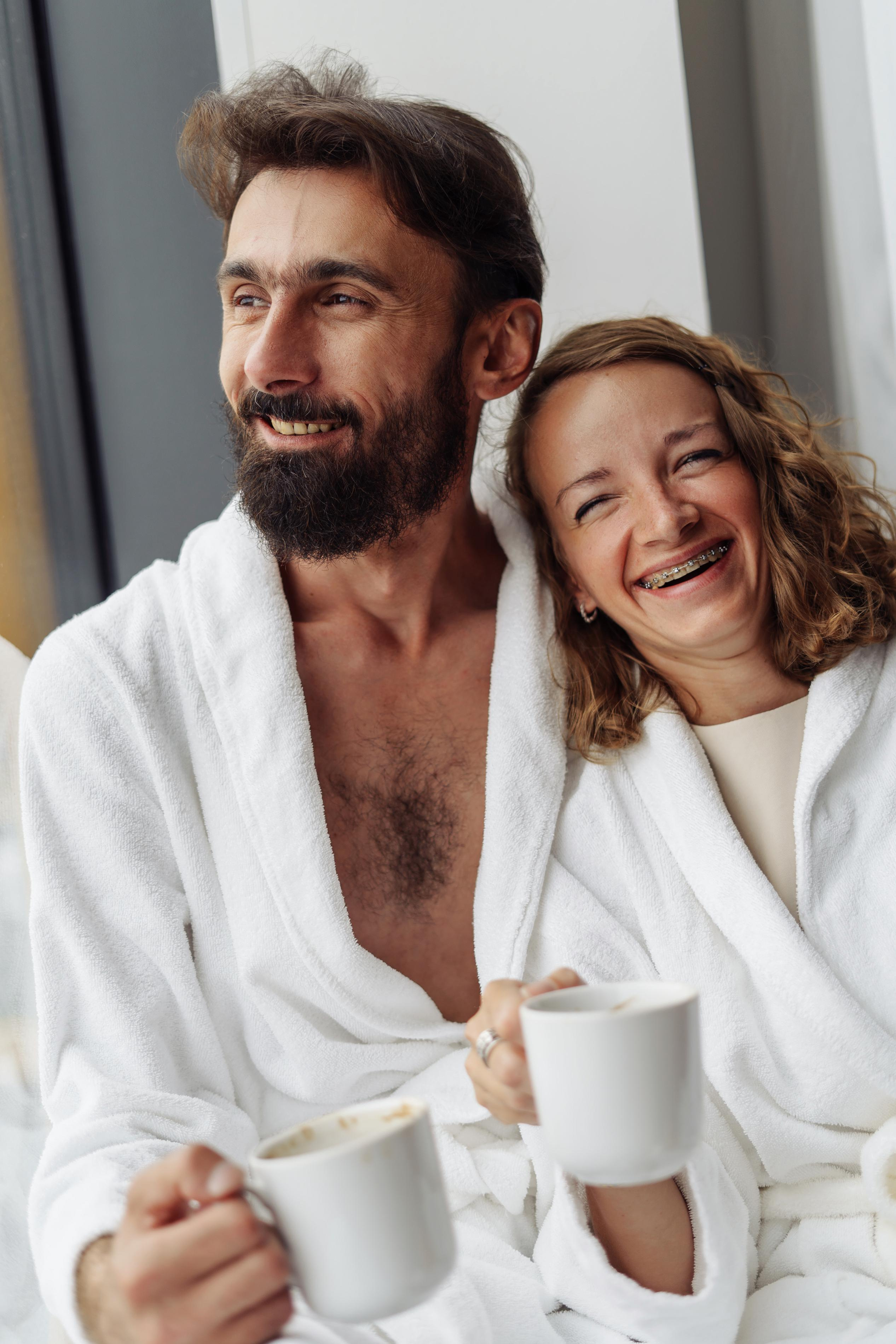 Круасанно-кофейное утро в Hilton. Свадебный фотограф в СПб Сергей Малиновский