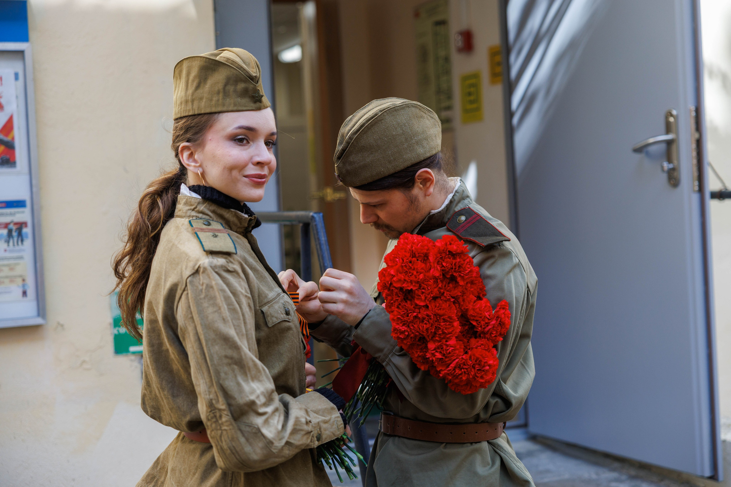 Празднование 9 МАЯ в одном Питерском дворе