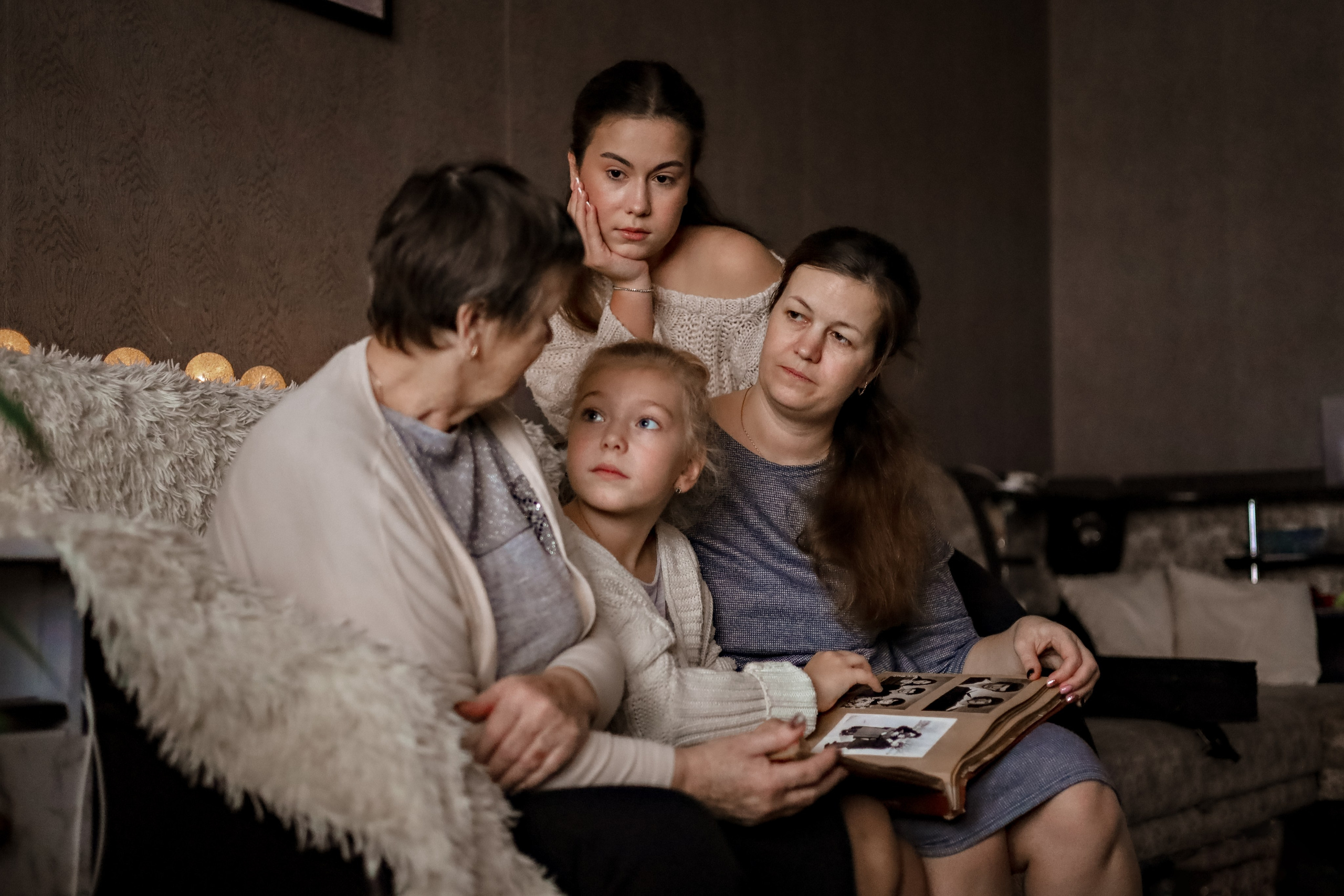 От сердца к сердцу через поколения. Семейный фотограф в Казани Римма Гатауллина