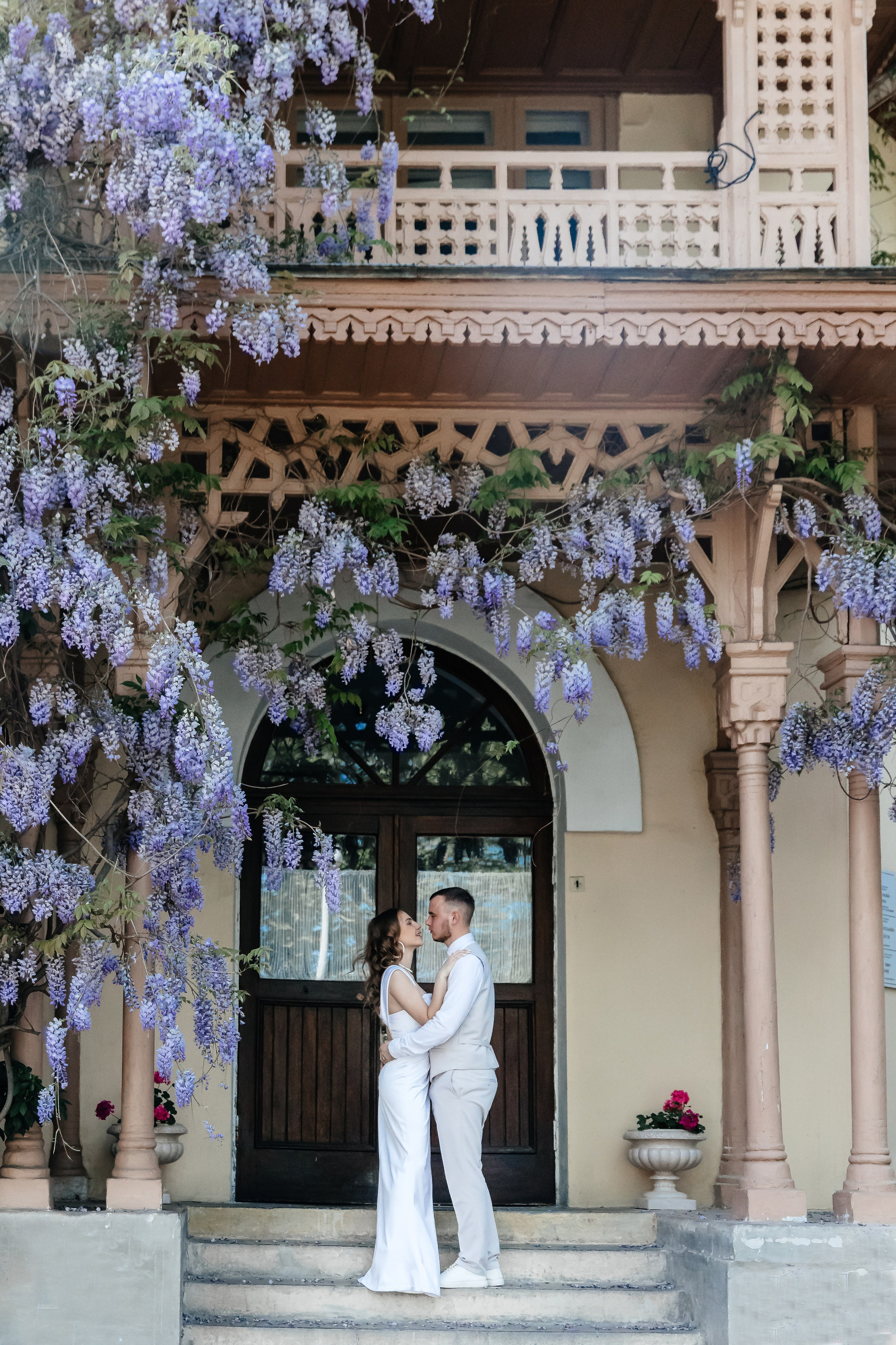 Весенняя Гаспра, Вилла Танго. Анонс свадьбы Максима и Дианы. Свадебный фотограф в Крыму и Севастополе Ольга Баскакова