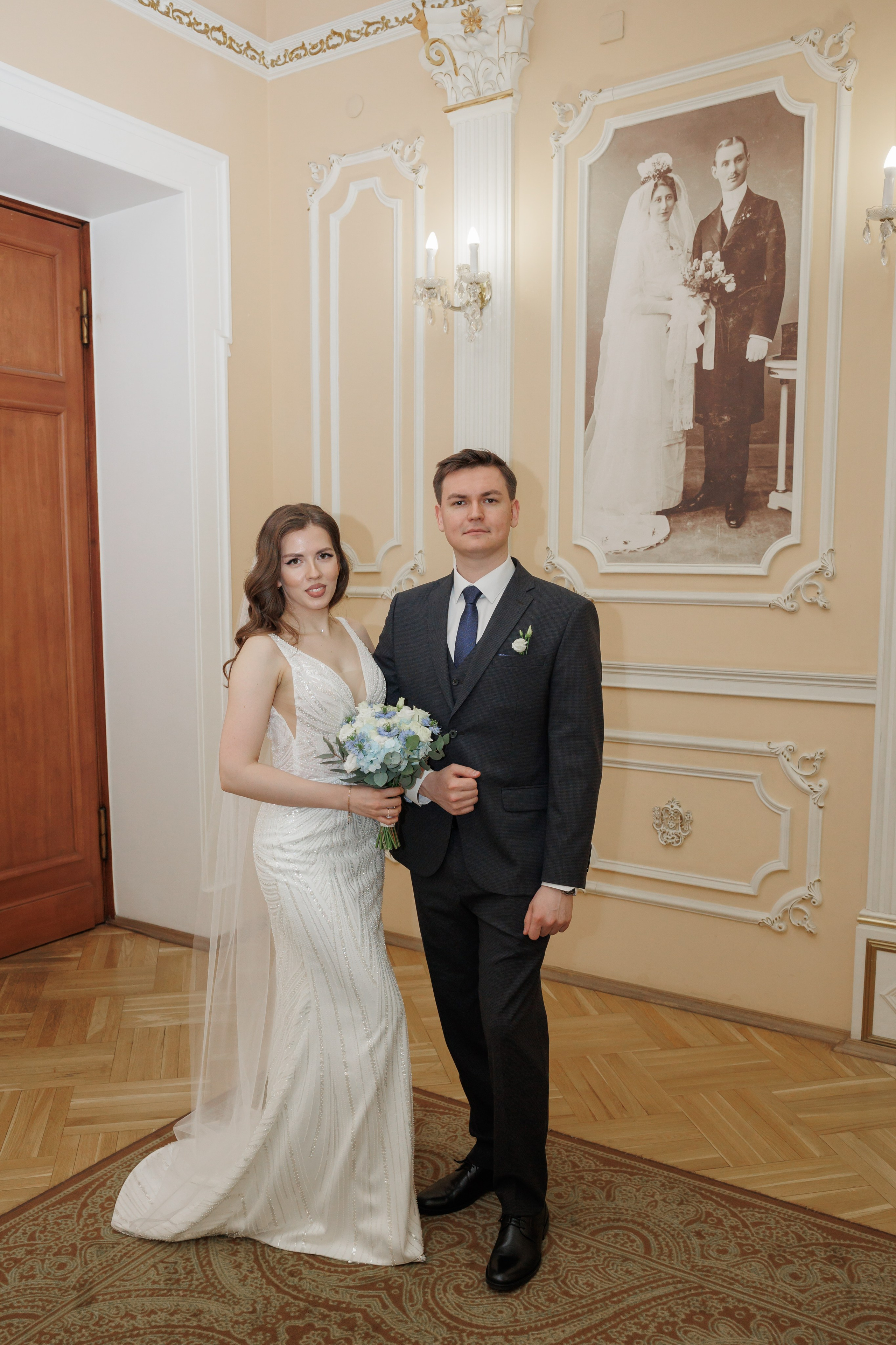 Даша и Дима, Грибоедовский ЗАГС. Свадебный и репортажный фотограф (Москва, Королев и другие)