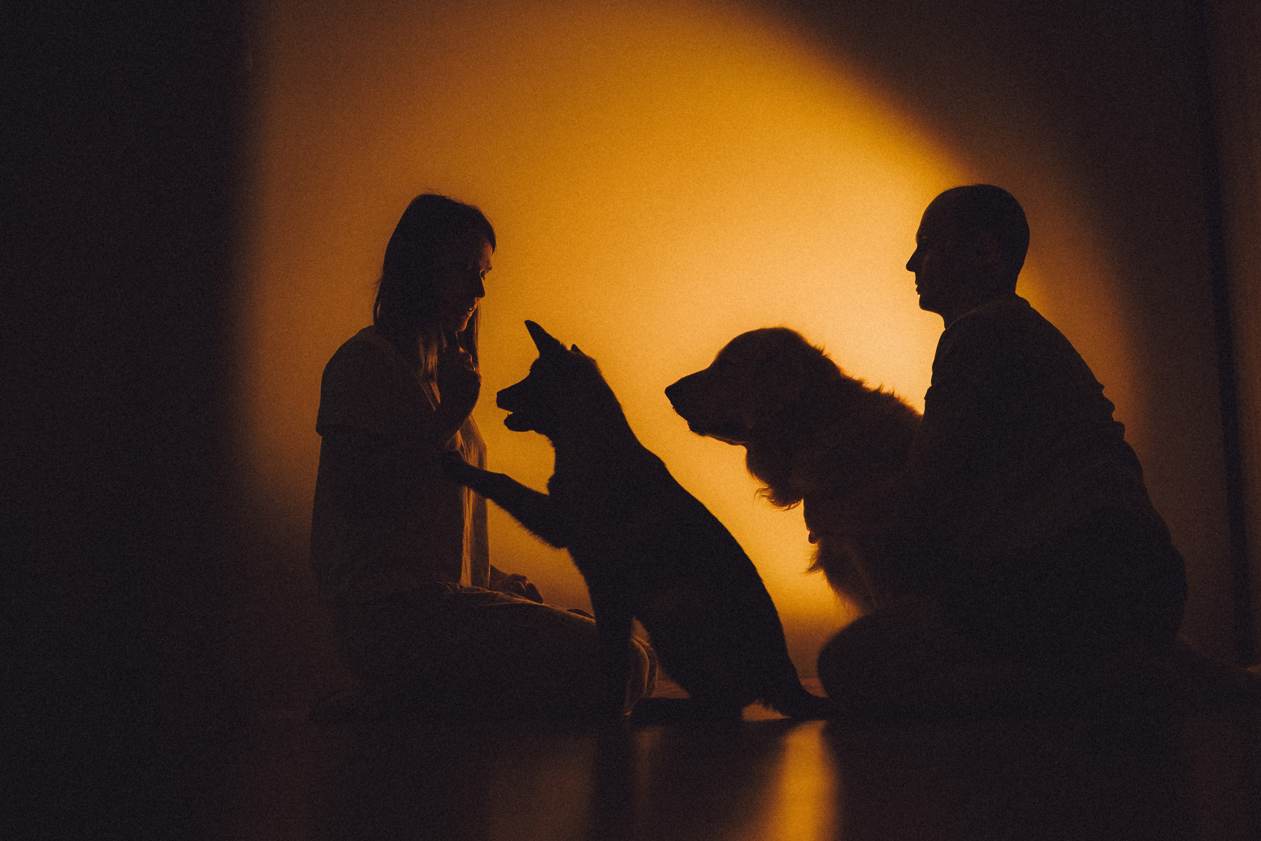 Ира, Андрей, Бэлла и Панда