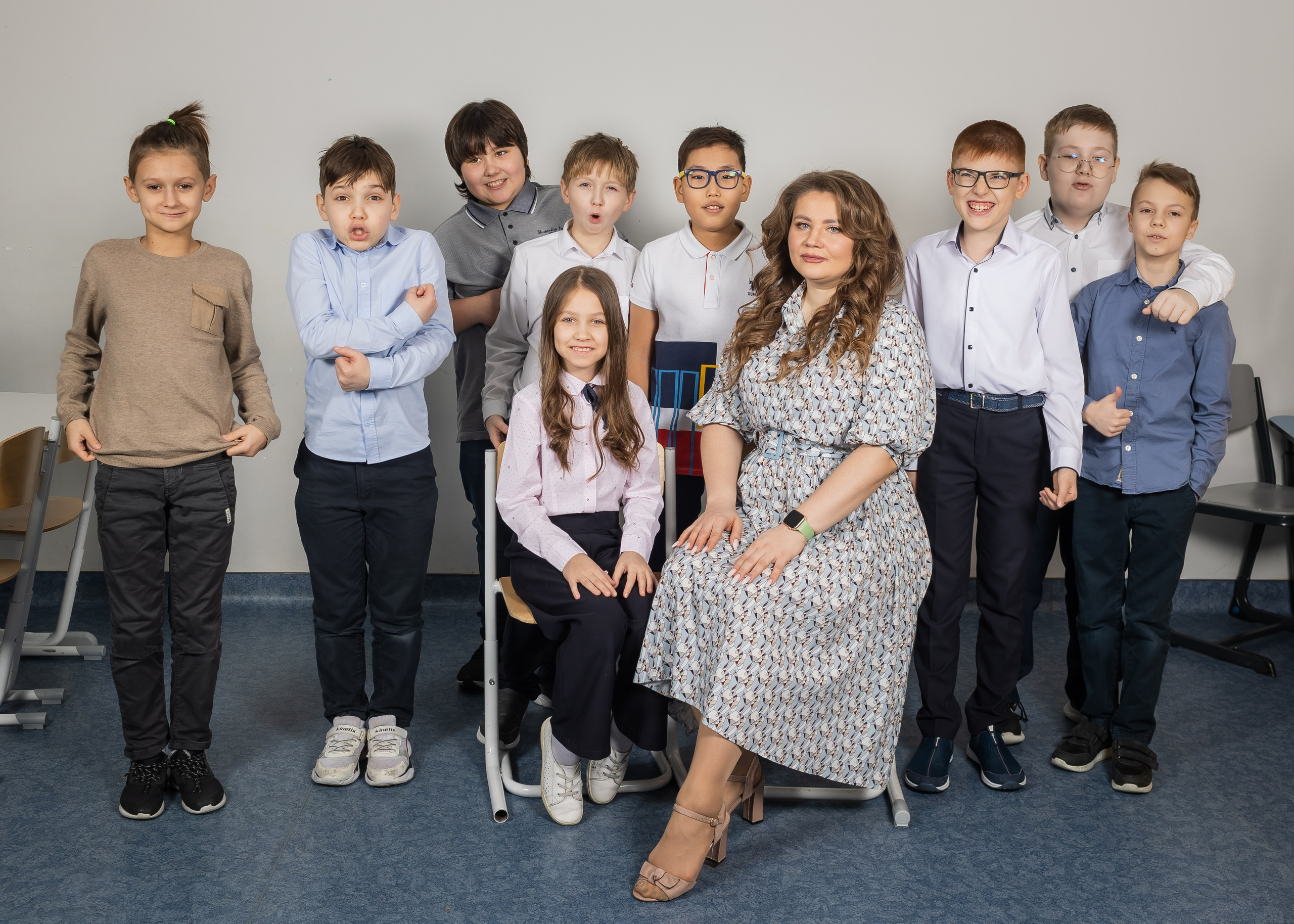 Школа 2070 4 класс. Семейный фотограф в Москве Наталья Чуб, заказать Фотокнигу