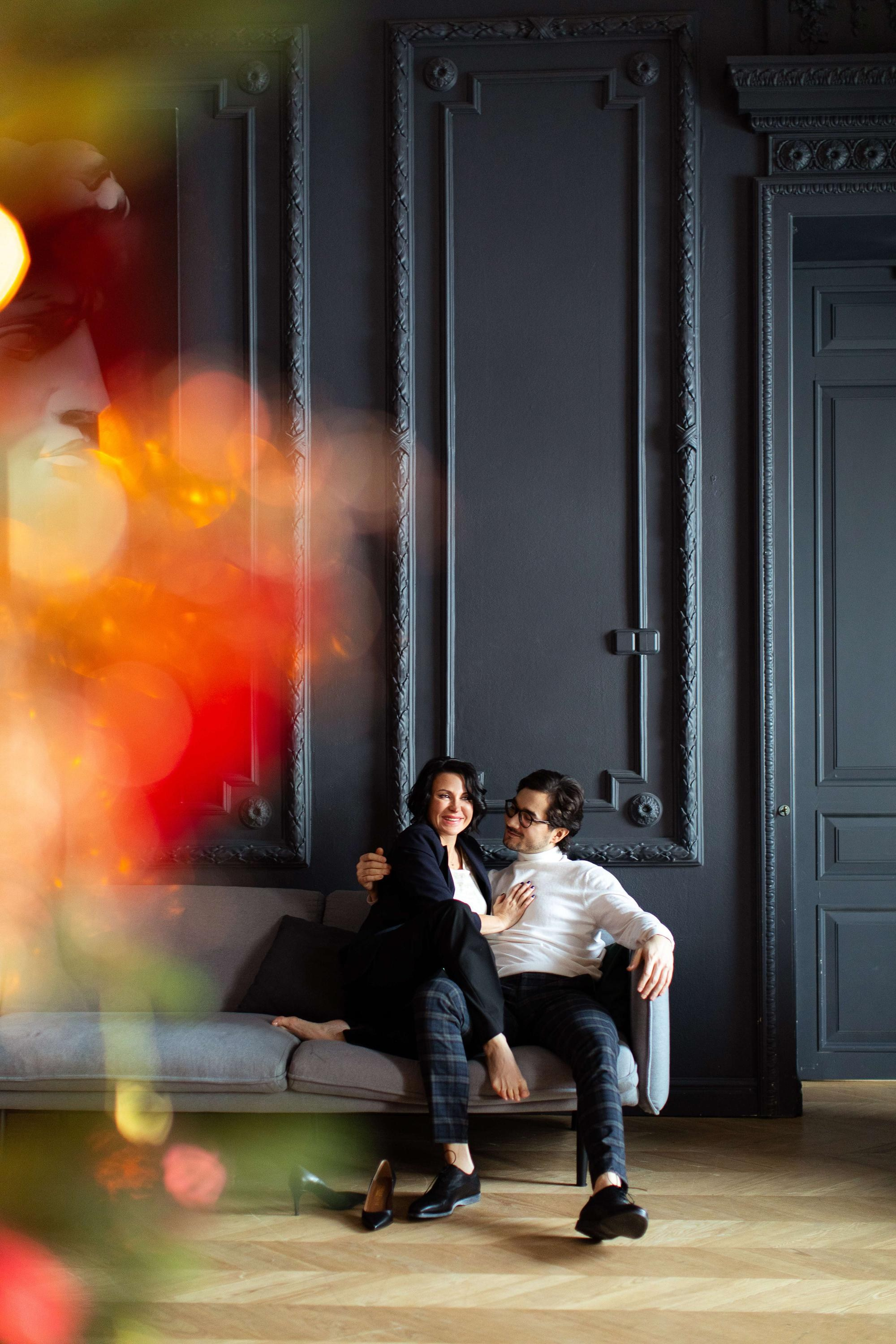 Love story съемка в студии