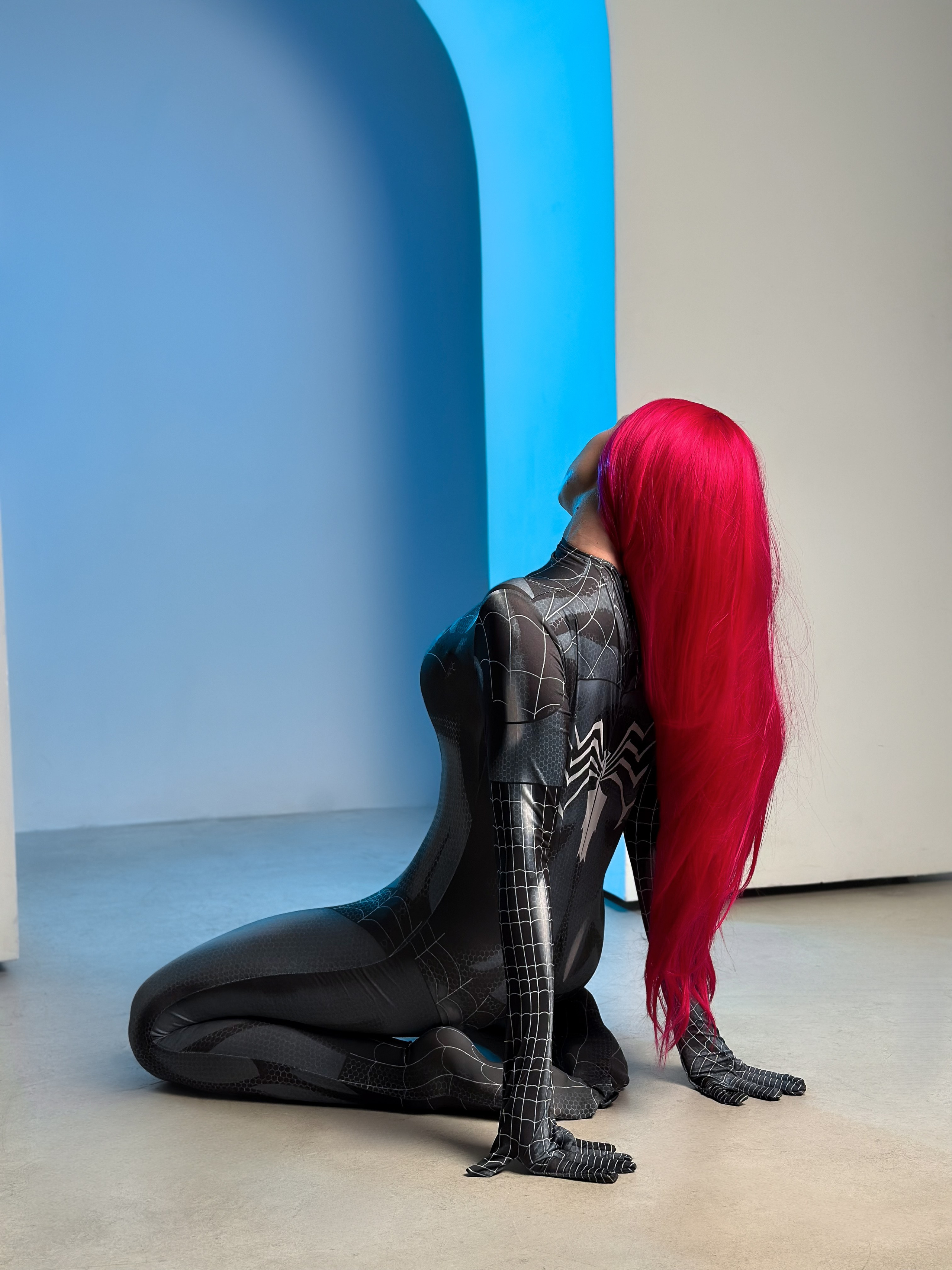 Костюм супер героя Spider Woman, 42-46 размер на рост до 165 см. Фотограф, мобилограф Ростов-на-Дону