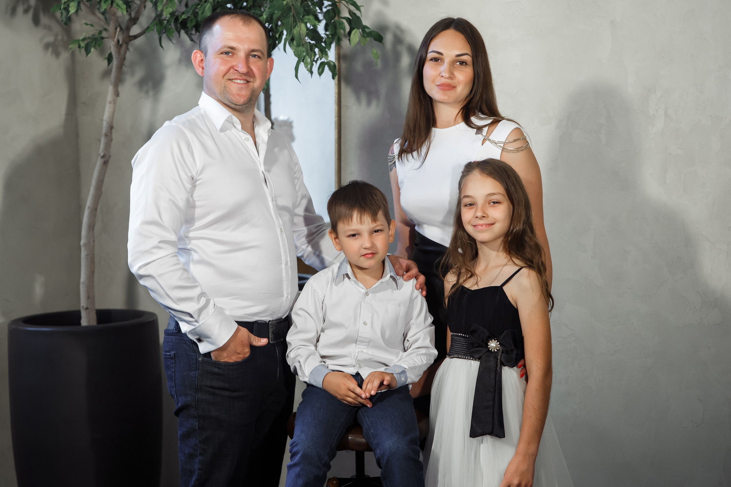 Очень большая семья, личные и парные портреты. Свадебный и портретный Фотограф в Липецке Дмитрий Котюков