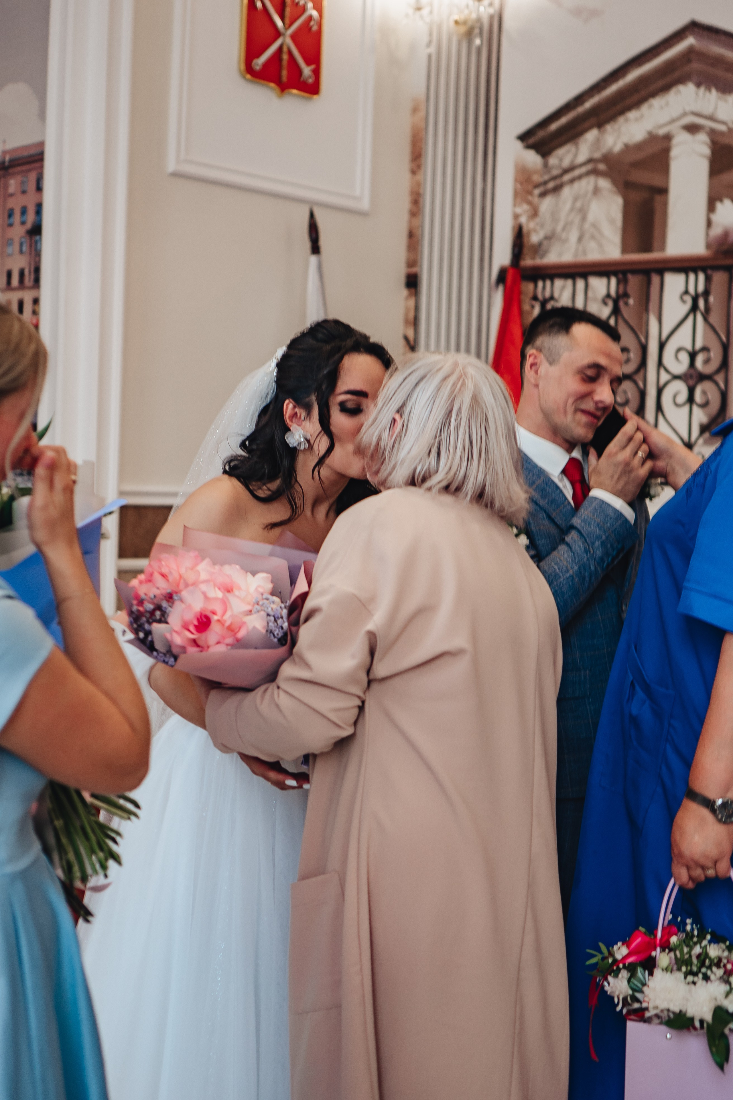 СВАДЕБНАЯ СЬЕМКА В ЗАГСЕ НА МОСКОВСКОМ ПРОСПЕКТЕ. Профессиональный фотограф, Санкт-Петербург — Виктория Богомолова