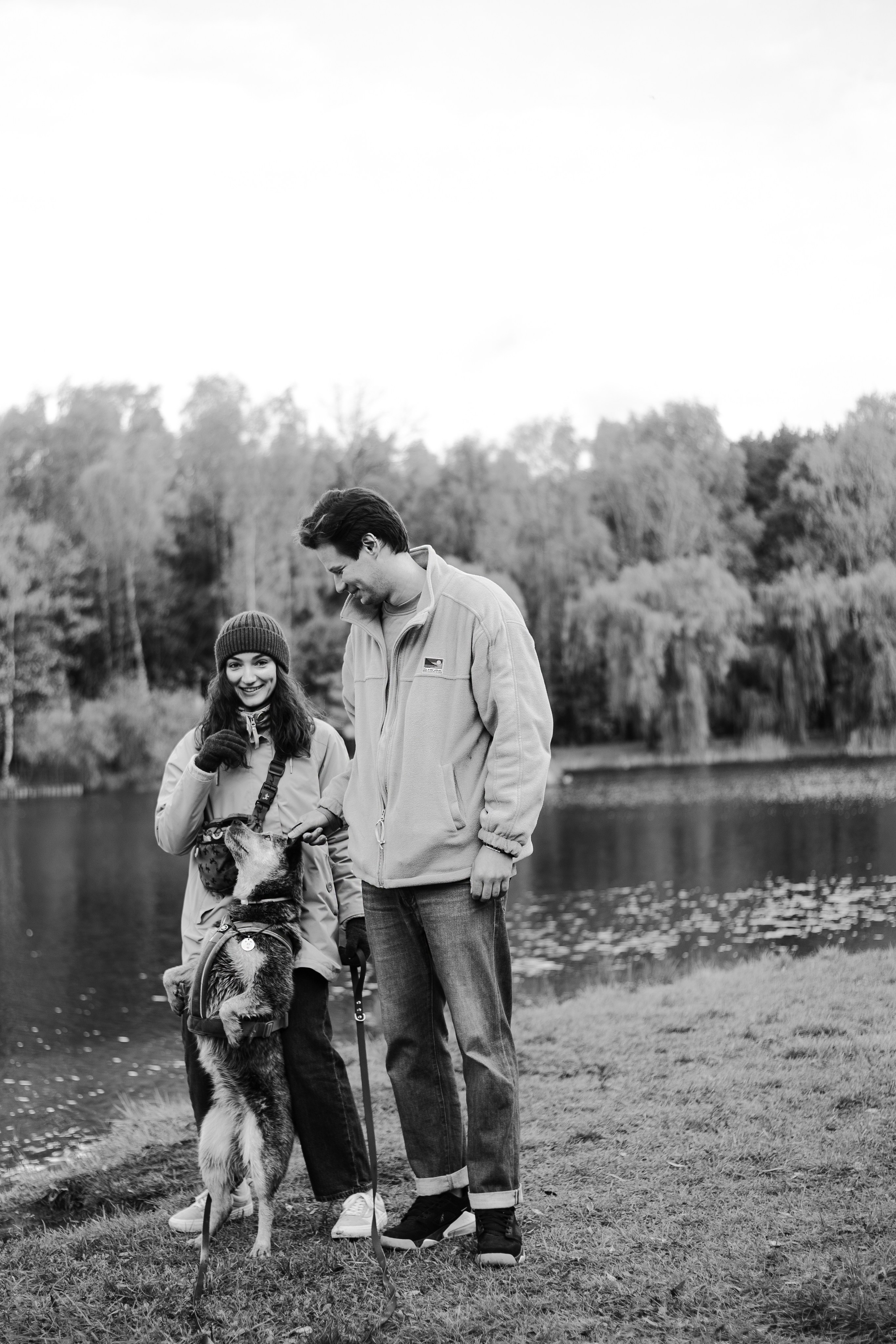 Юля, Антон и Лу. Фотограф-анималист Мария Баркевич | Москва