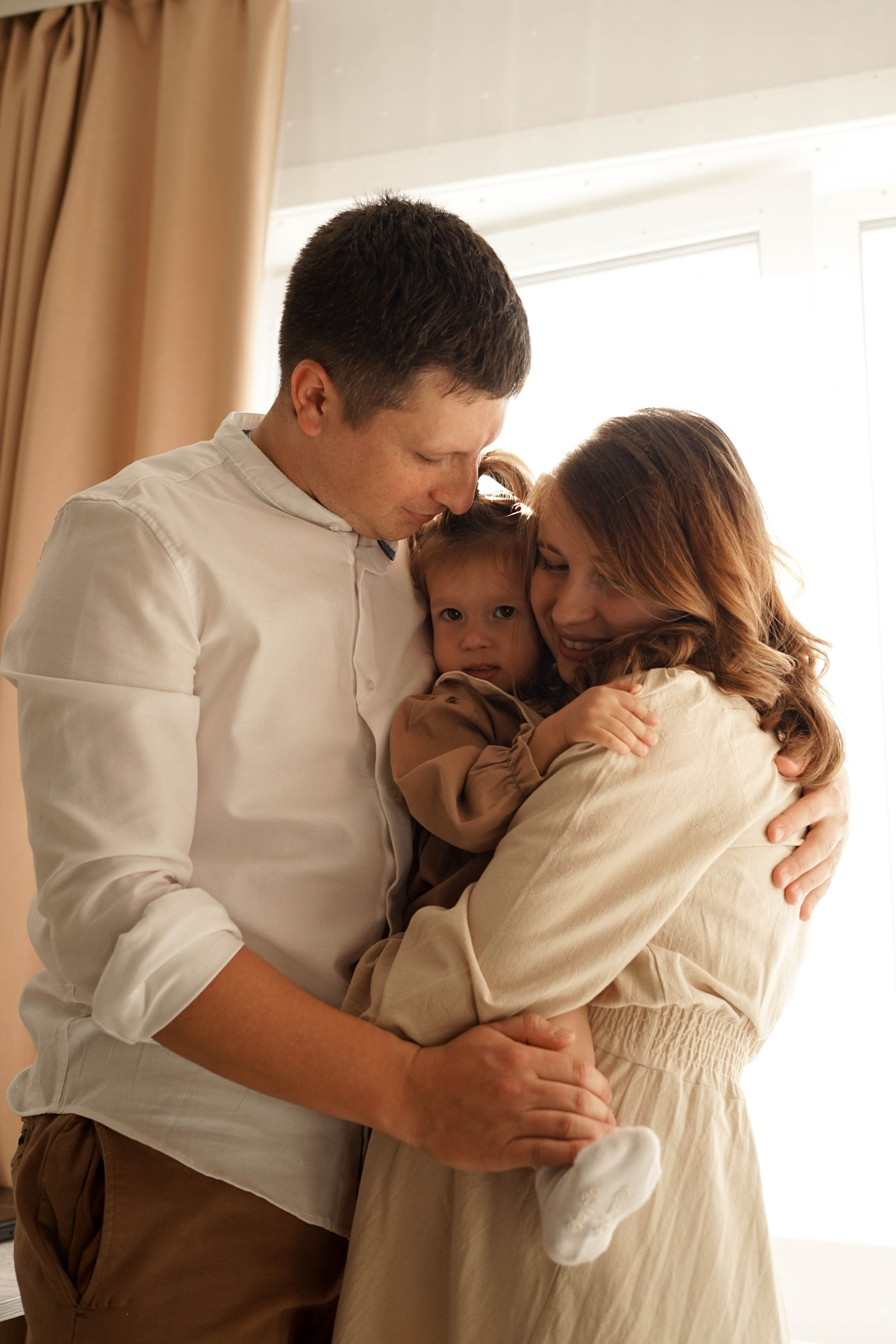 Таня, Саша, Варя +1 (домашняя съемка). Фотограф в Иркутске