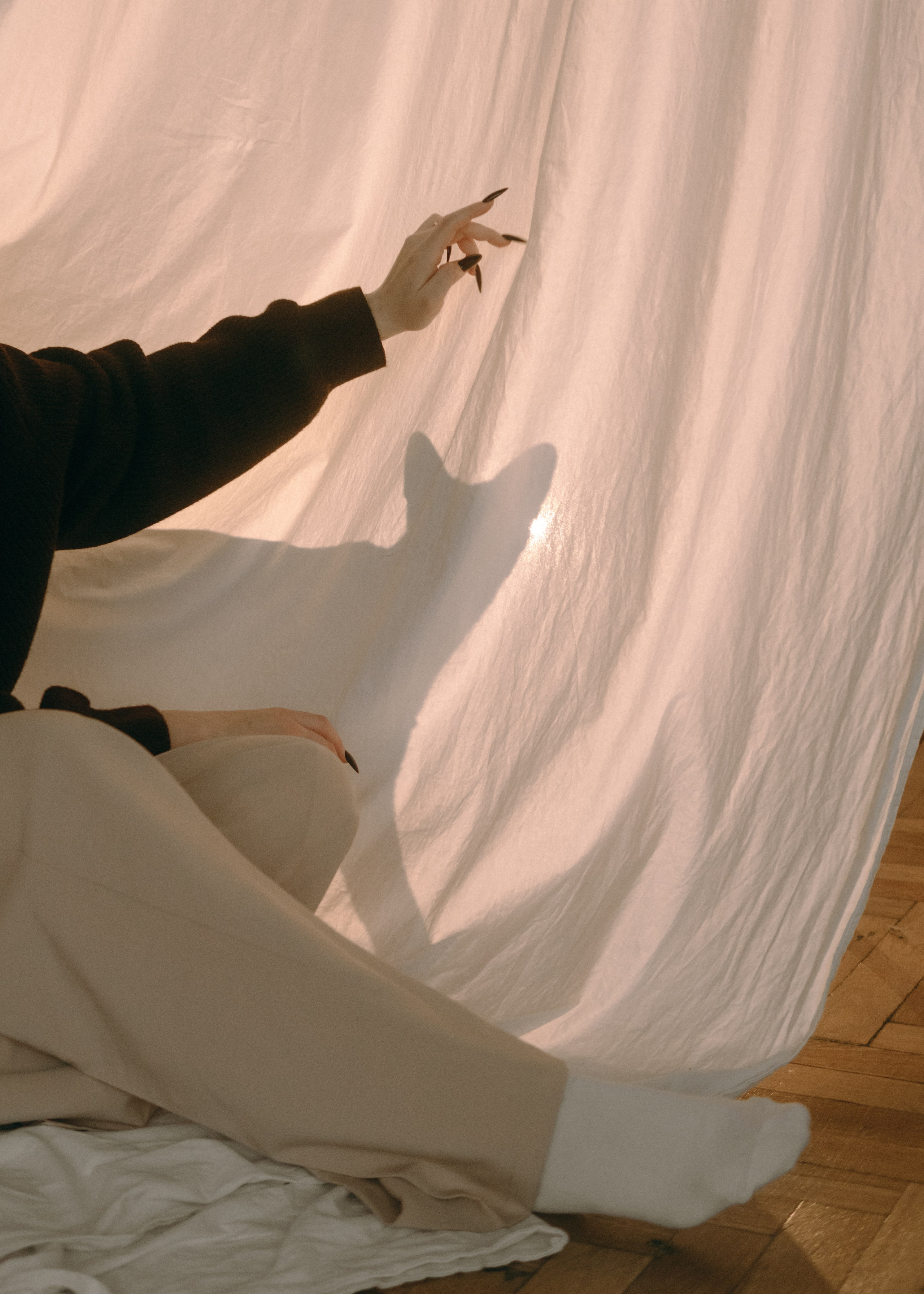 Амина, Булат и Орион. Фотограф-анималист Ксения Воробьева, Москва