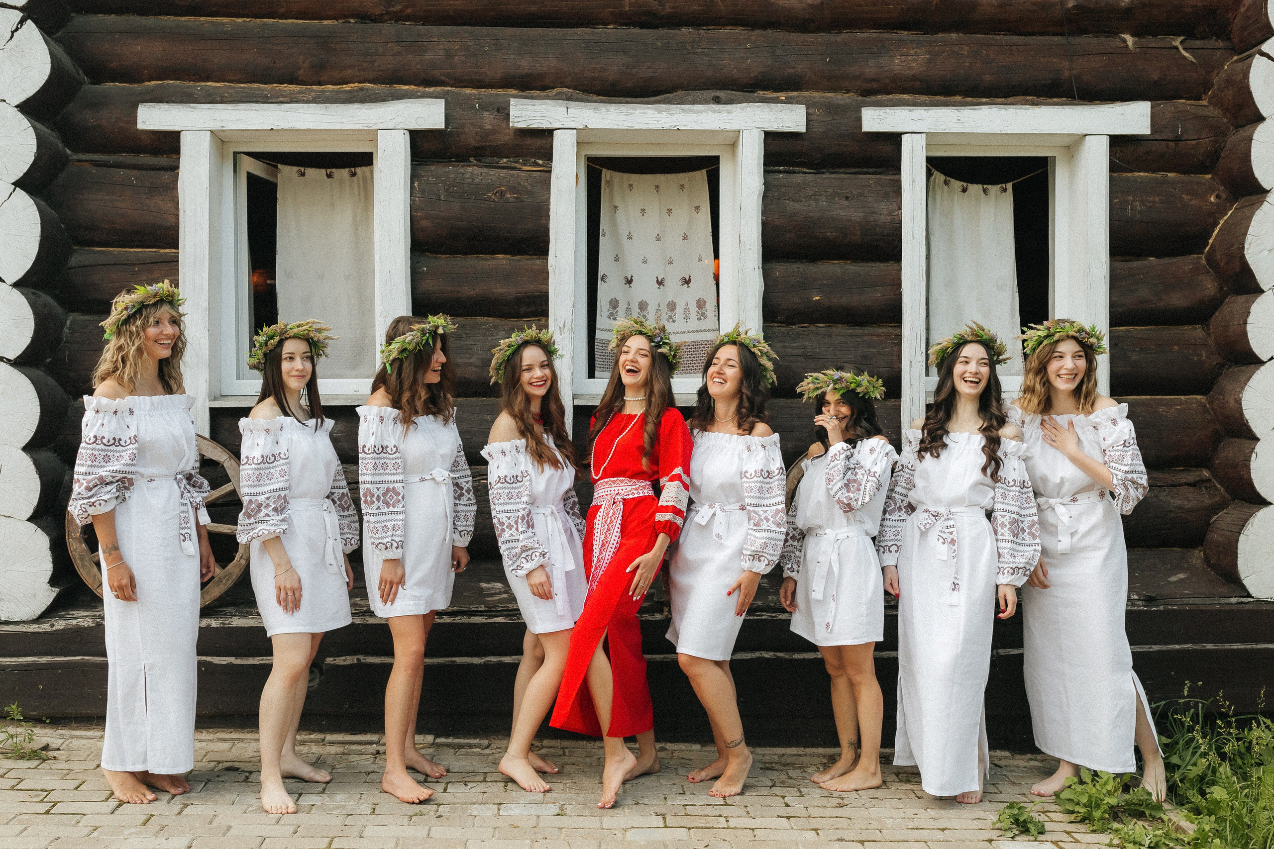 Девичник в стиле A LA RUSSE. Свадебный фотограф в Москве Николай Болт