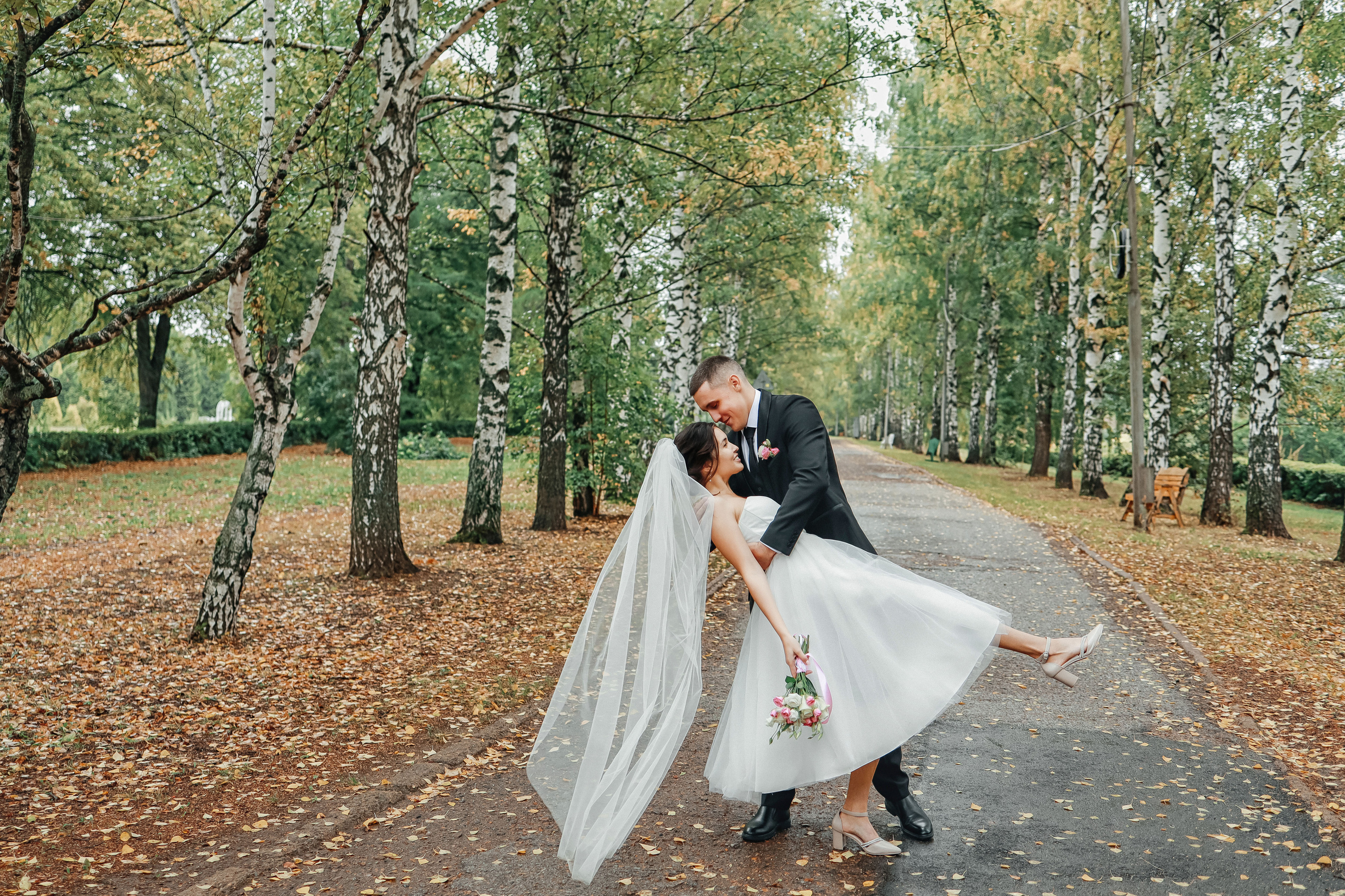 Свадебная съемка в Ботаническом саду. Иванова Ирина Свадебный и семейный фотограф г. Уфа