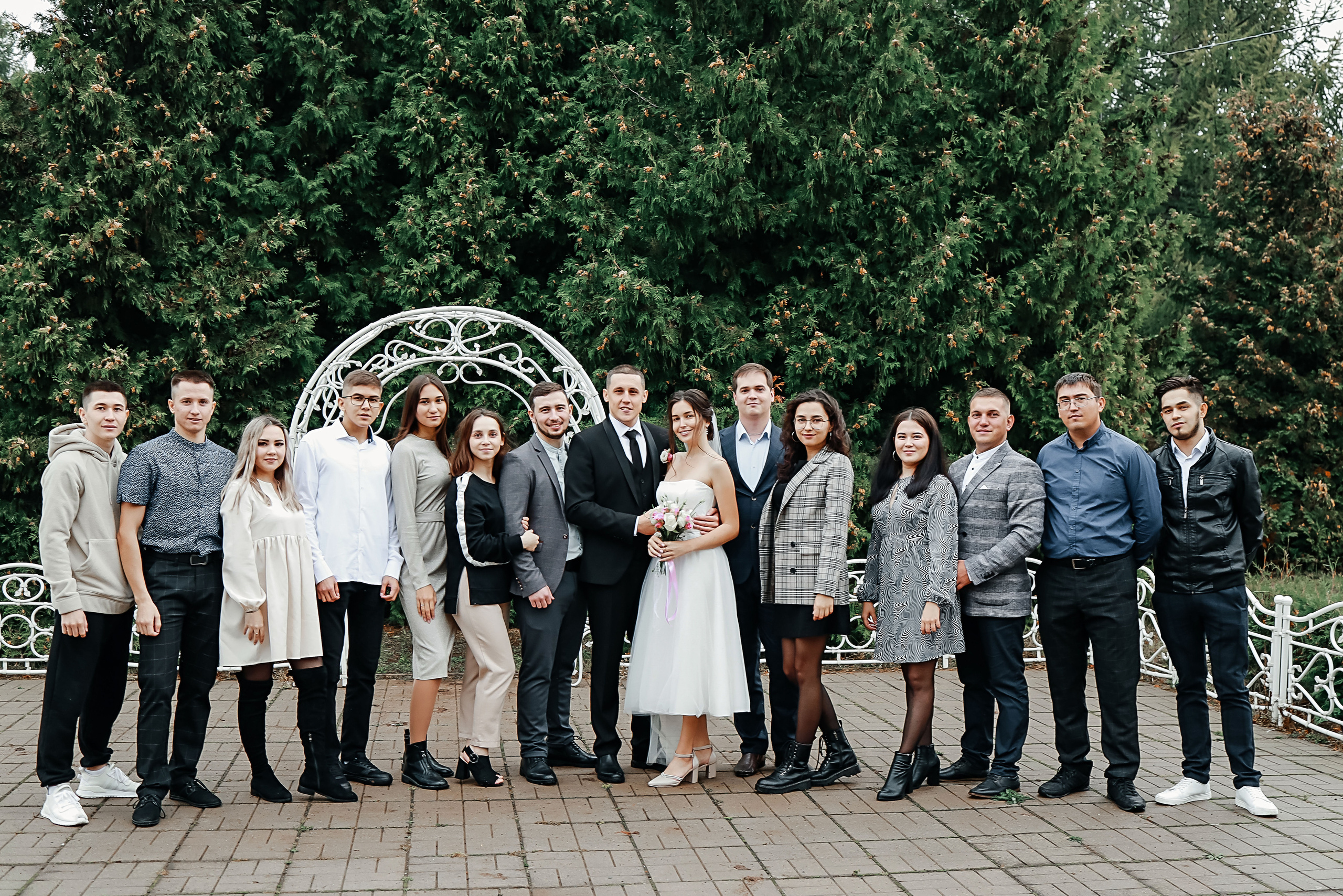 Свадебная съемка в Ботаническом саду. Иванова Ирина Свадебный и семейный фотограф г. Уфа