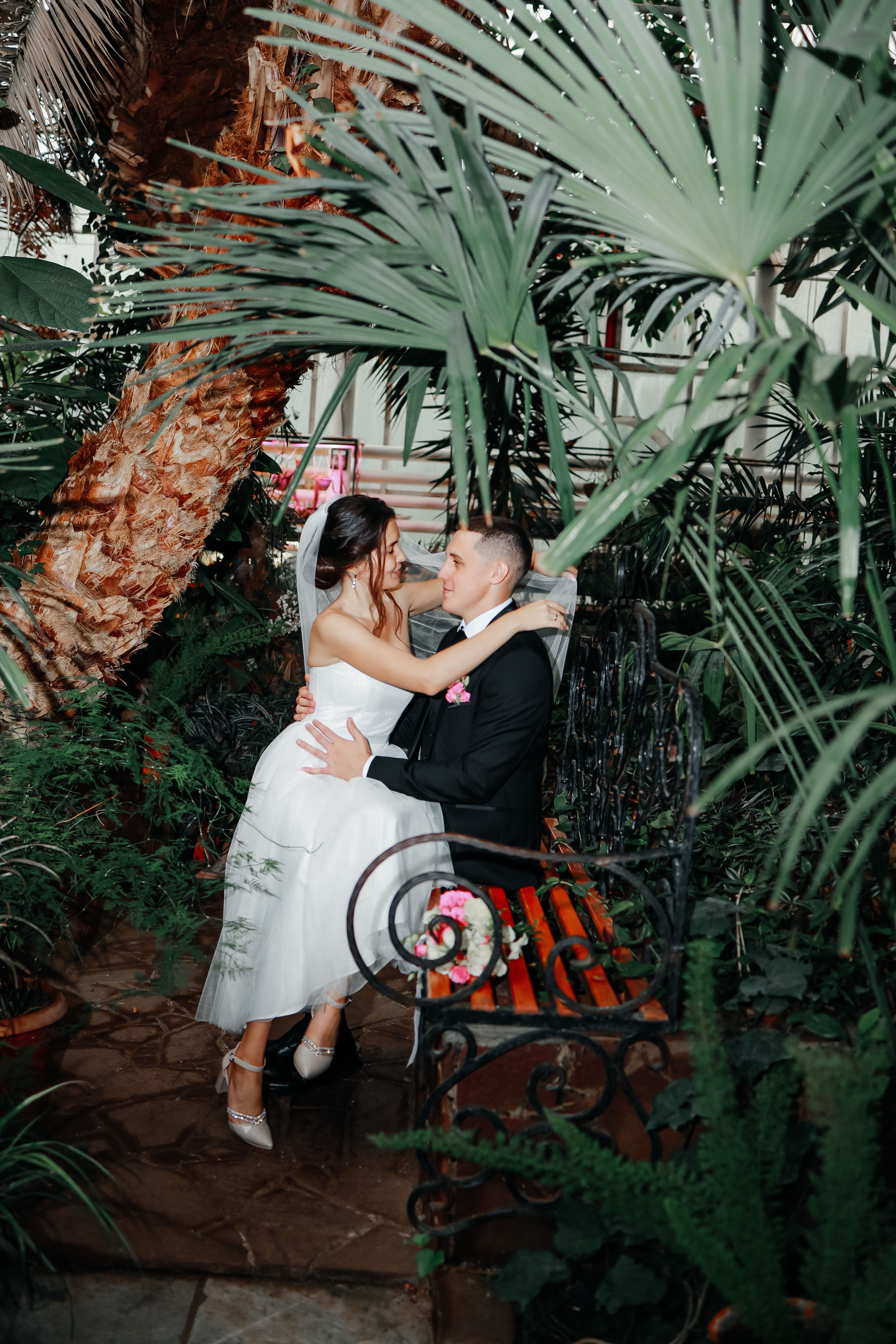 Свадебная съемка в Ботаническом саду. Иванова Ирина Свадебный и семейный фотограф г. Уфа