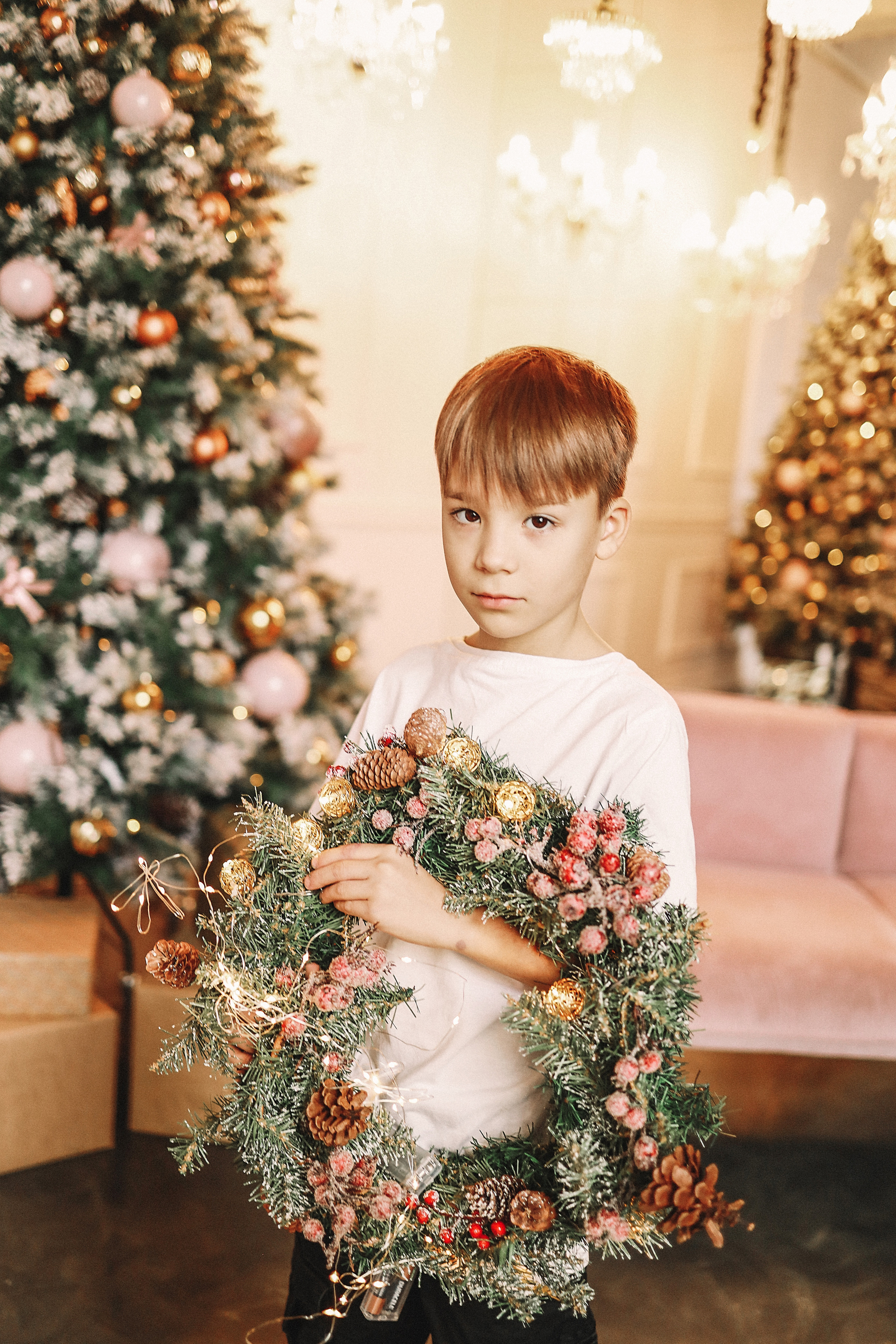 Новогодняя фотосессия в студии Обскура. Иванова Ирина Свадебный и семейный фотограф г. Уфа