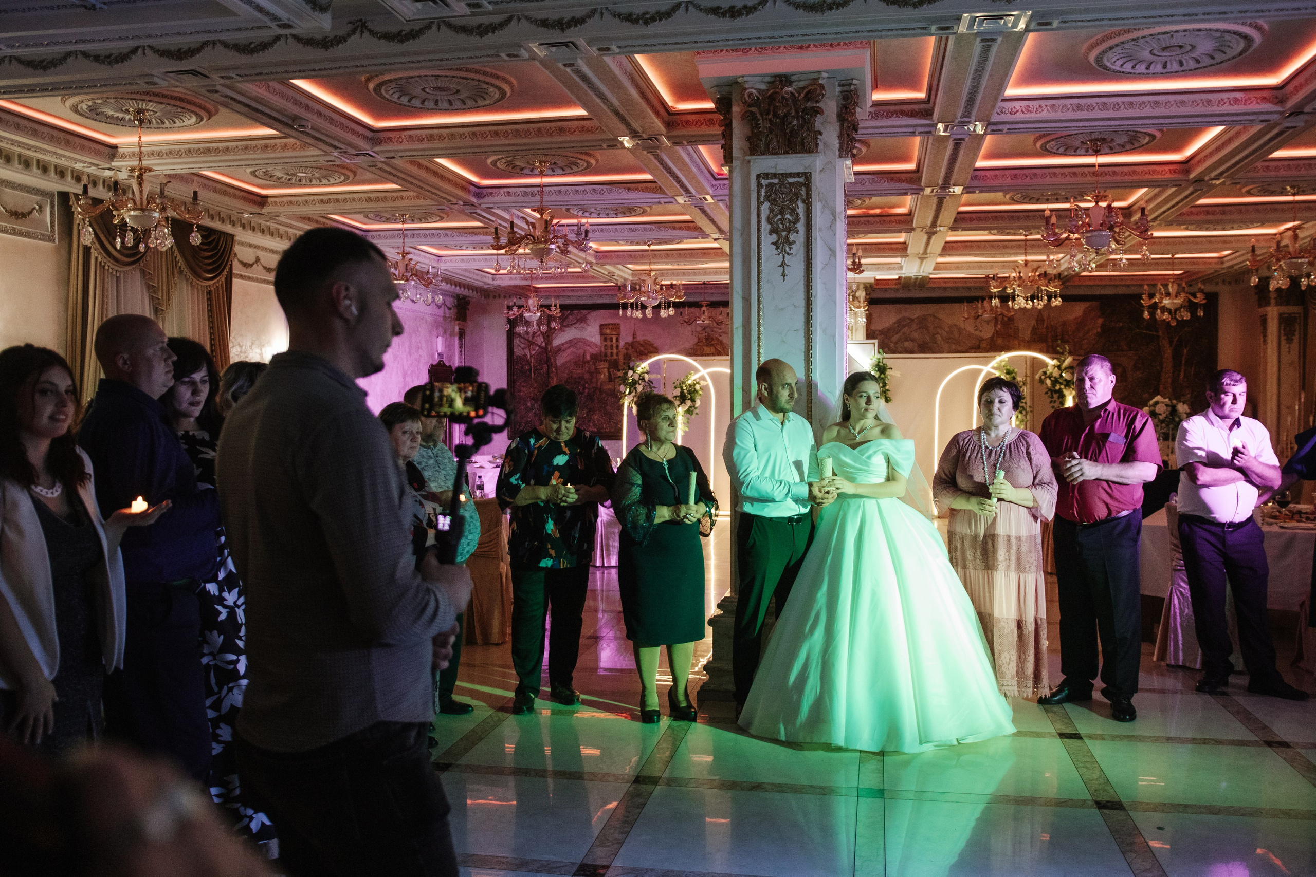 Яна и Артур банкетный зал «Император». Фотограф Новосибирск