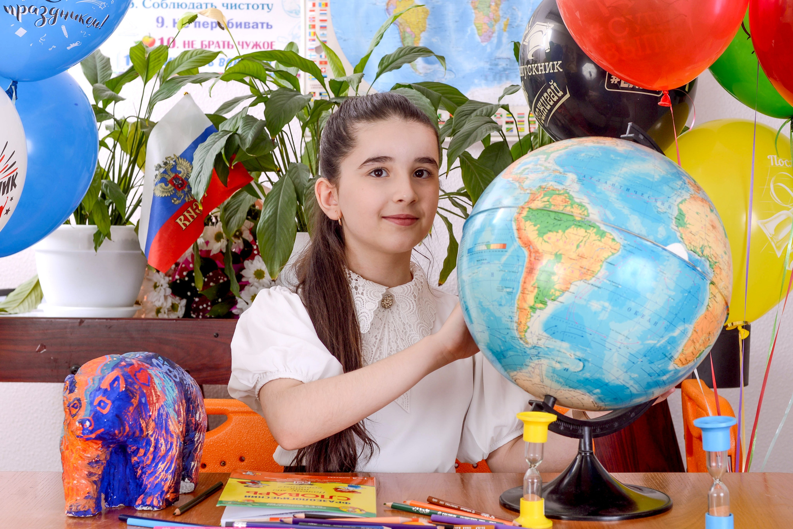 Фотографии в классе. Детская выездная фотостудия