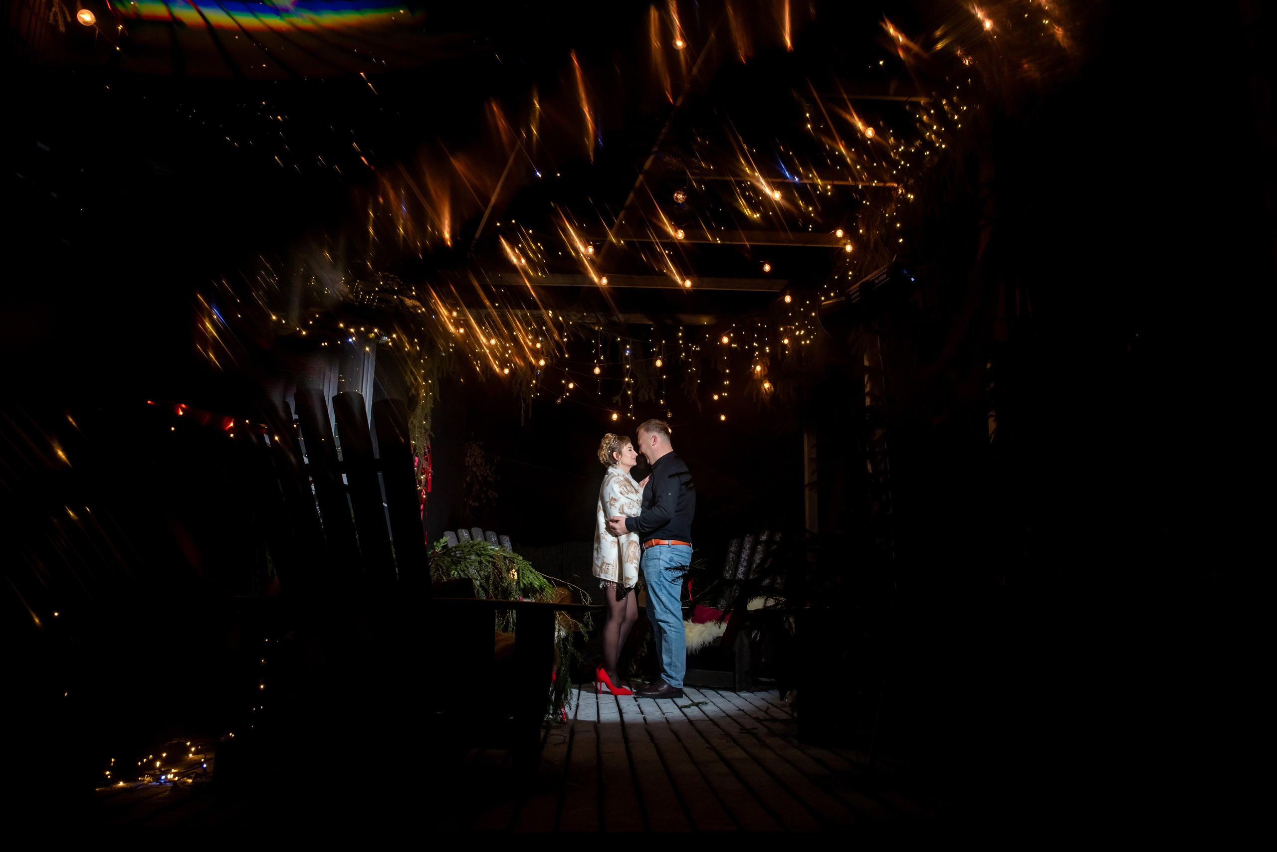 Новогодняя Лав стори. Фотограф Крещение Венчание Москва