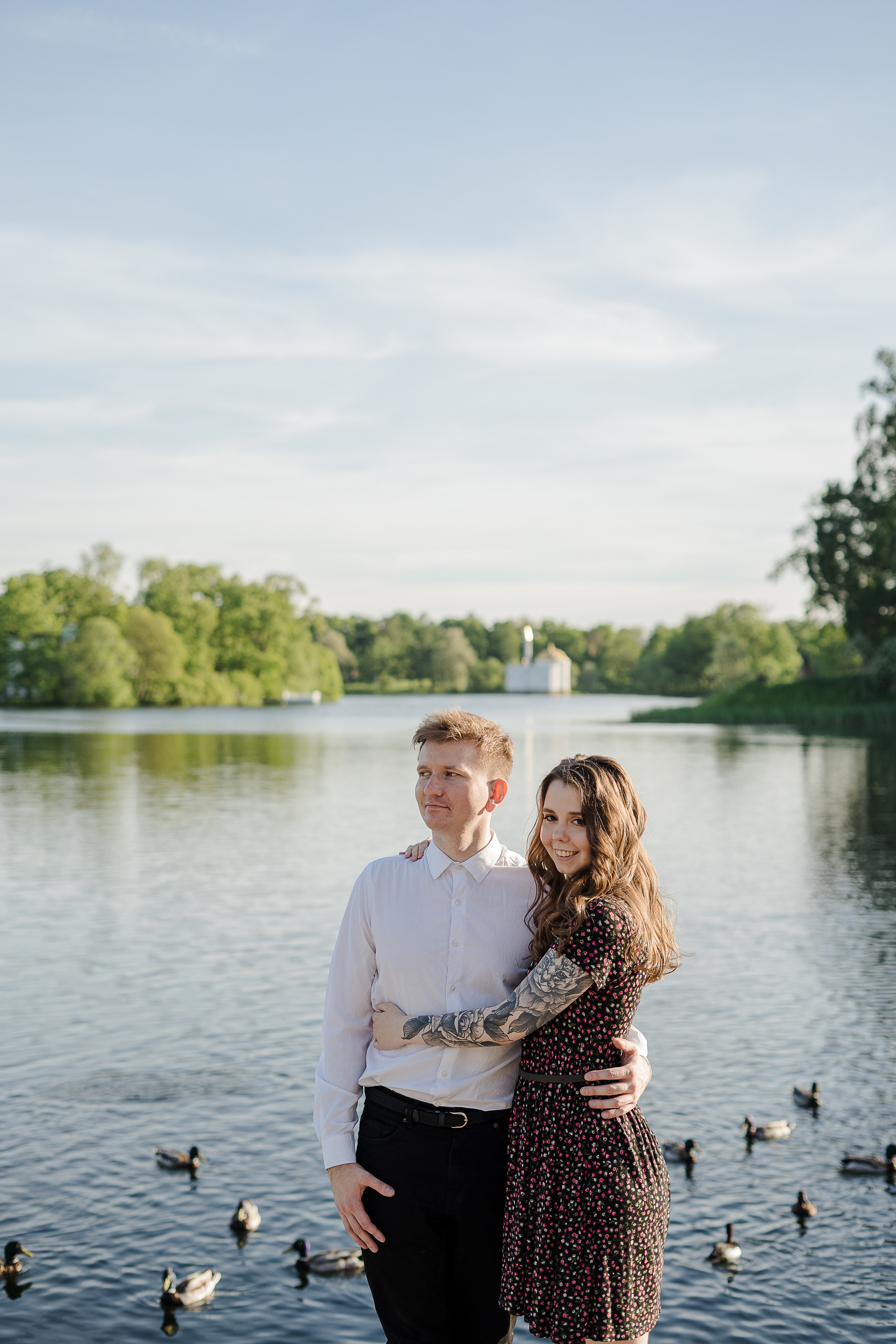 Вечер в Царском Селе. Свадебный и семейный фотограф в Пушкине и Санкт-Петербурге Мария Филиппова
