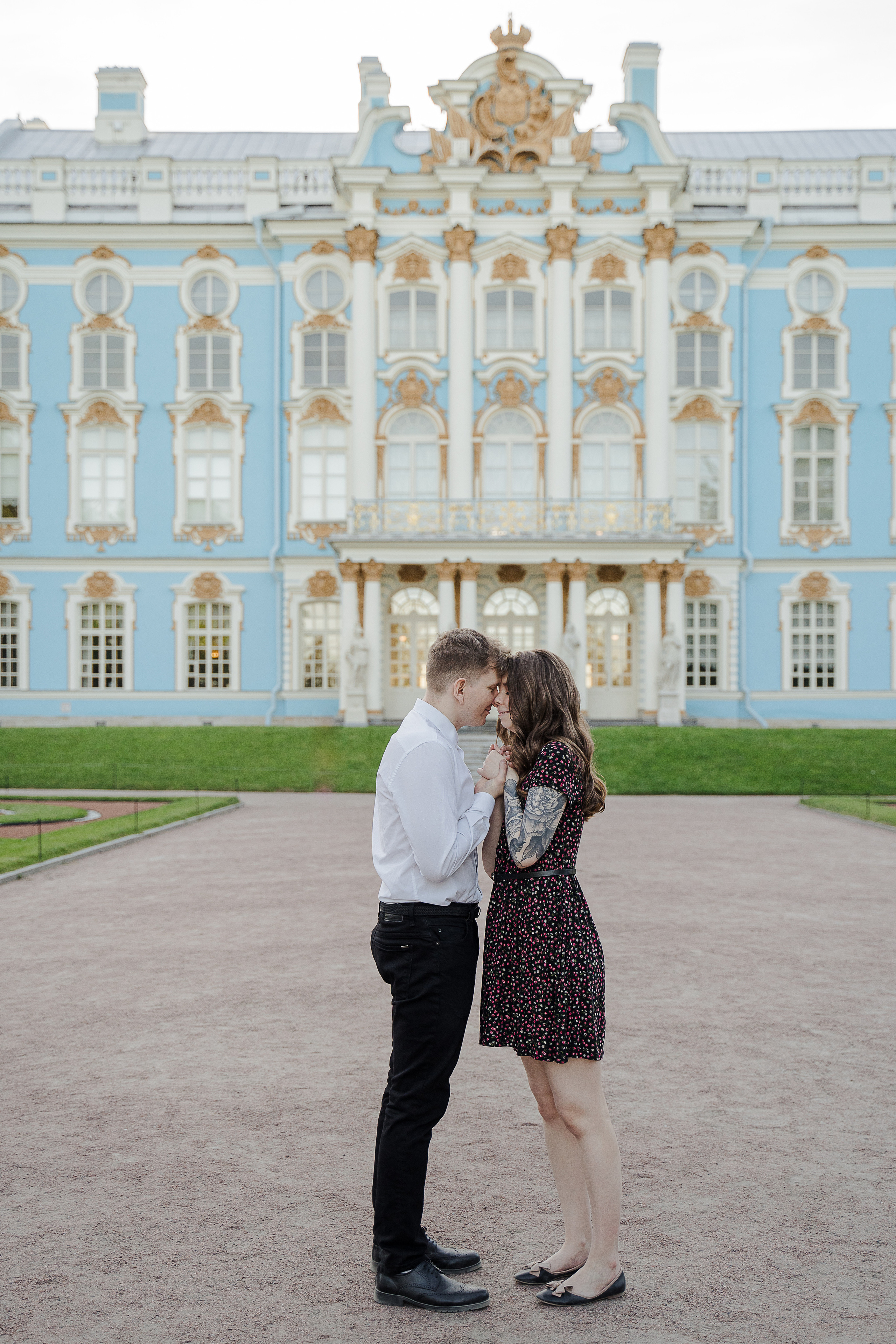 Вечер в Царском Селе. Свадебный и семейный фотограф в Пушкине и Санкт-Петербурге Мария Филиппова
