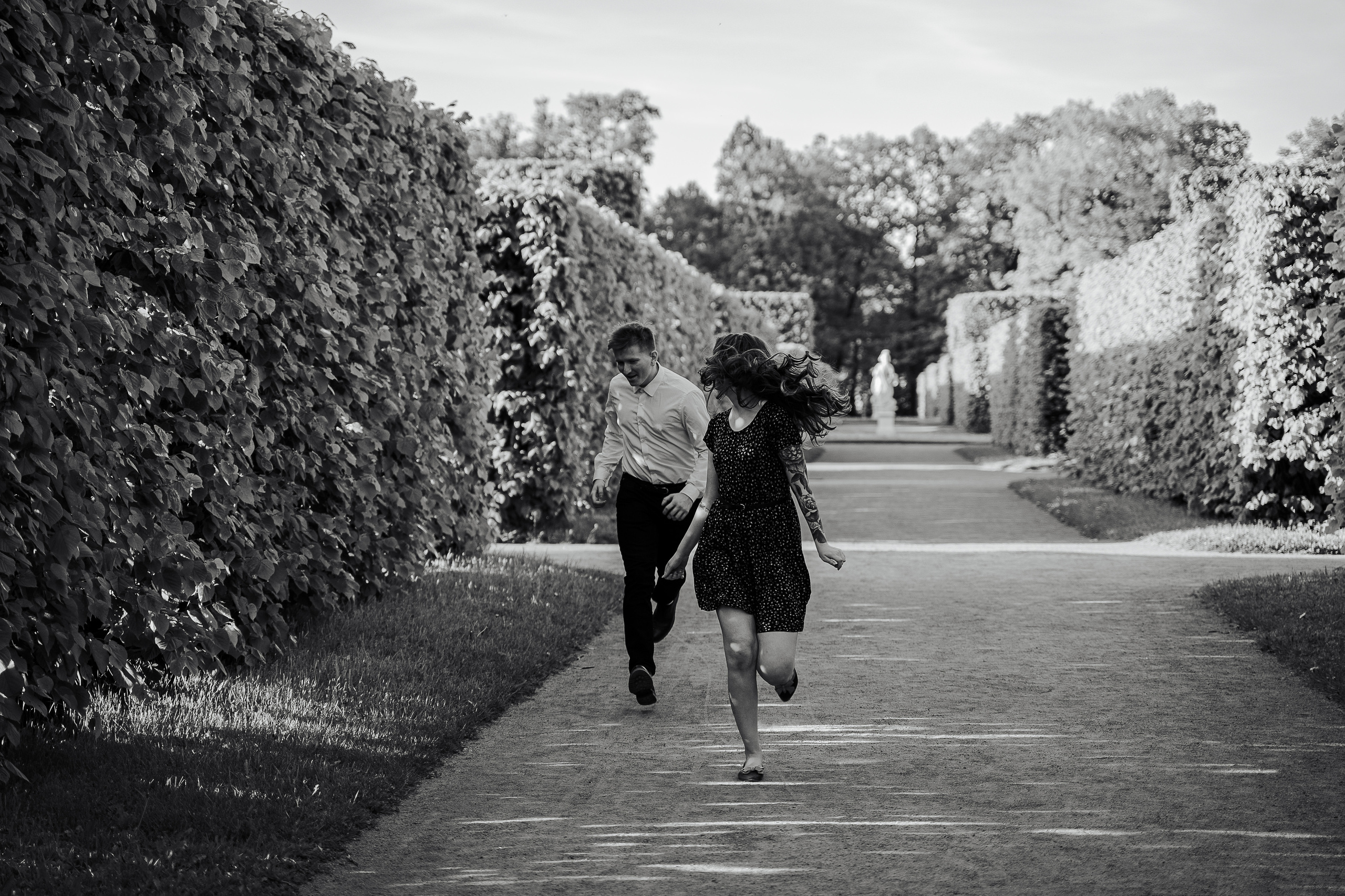 Вечер в Царском Селе. Свадебный и семейный фотограф в Пушкине и Санкт-Петербурге Мария Филиппова