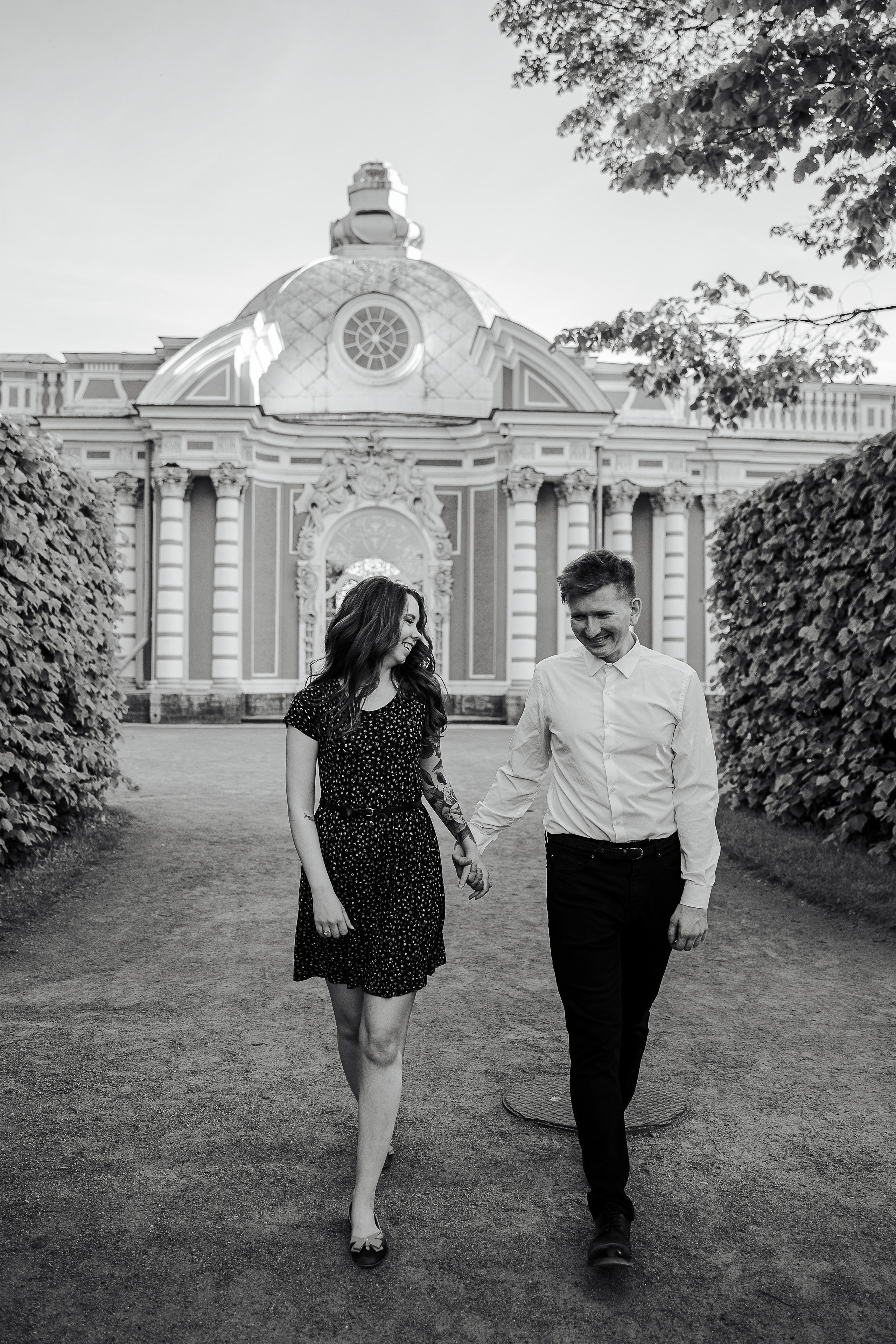 Вечер в Царском Селе. Свадебный и семейный фотограф в Пушкине и Санкт-Петербурге Мария Филиппова