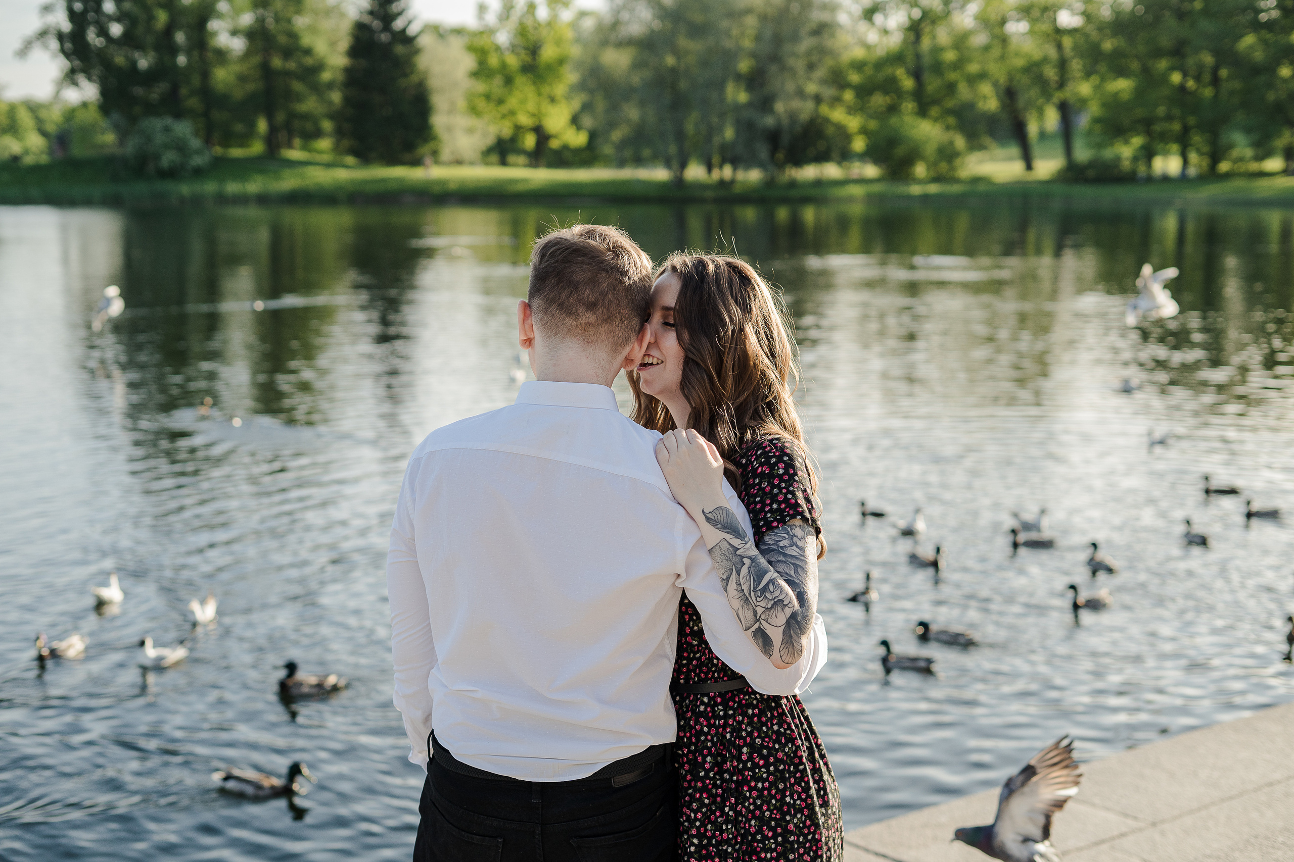 Вечер в Царском Селе. Свадебный и семейный фотограф в Пушкине и Санкт-Петербурге Мария Филиппова