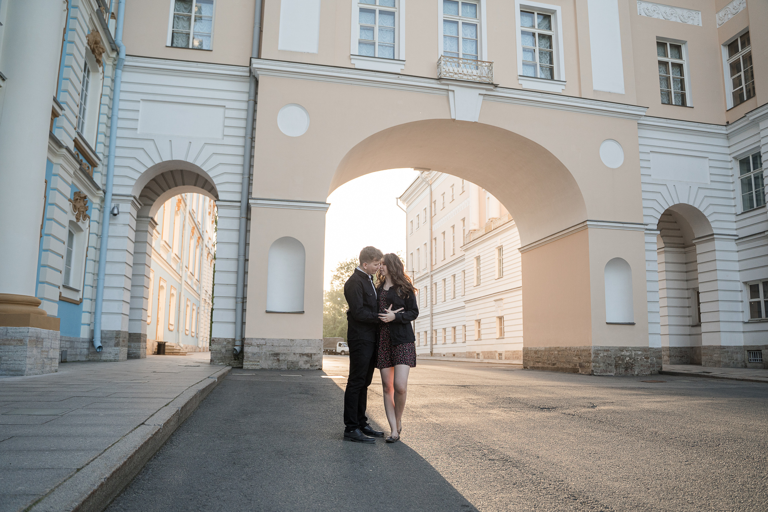 Вечер в Царском Селе. Свадебный и семейный фотограф в Пушкине и Санкт-Петербурге Мария Филиппова