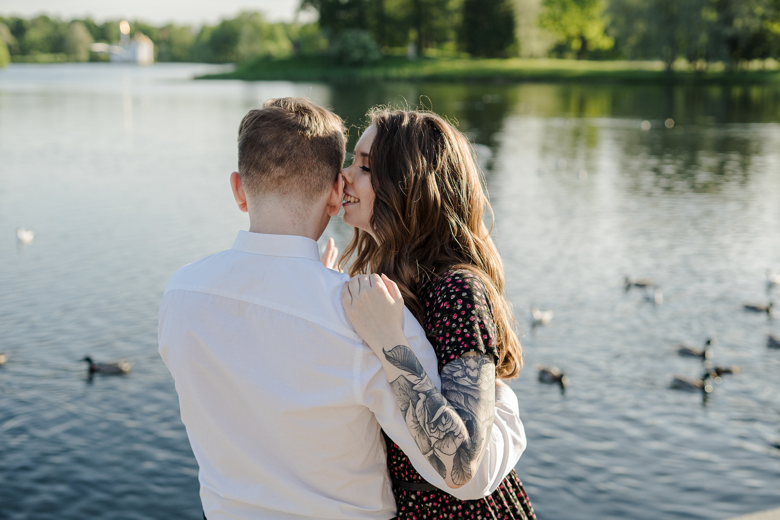 Вечер в Царском Селе. Свадебный и семейный фотограф в Пушкине и Санкт-Петербурге Мария Филиппова